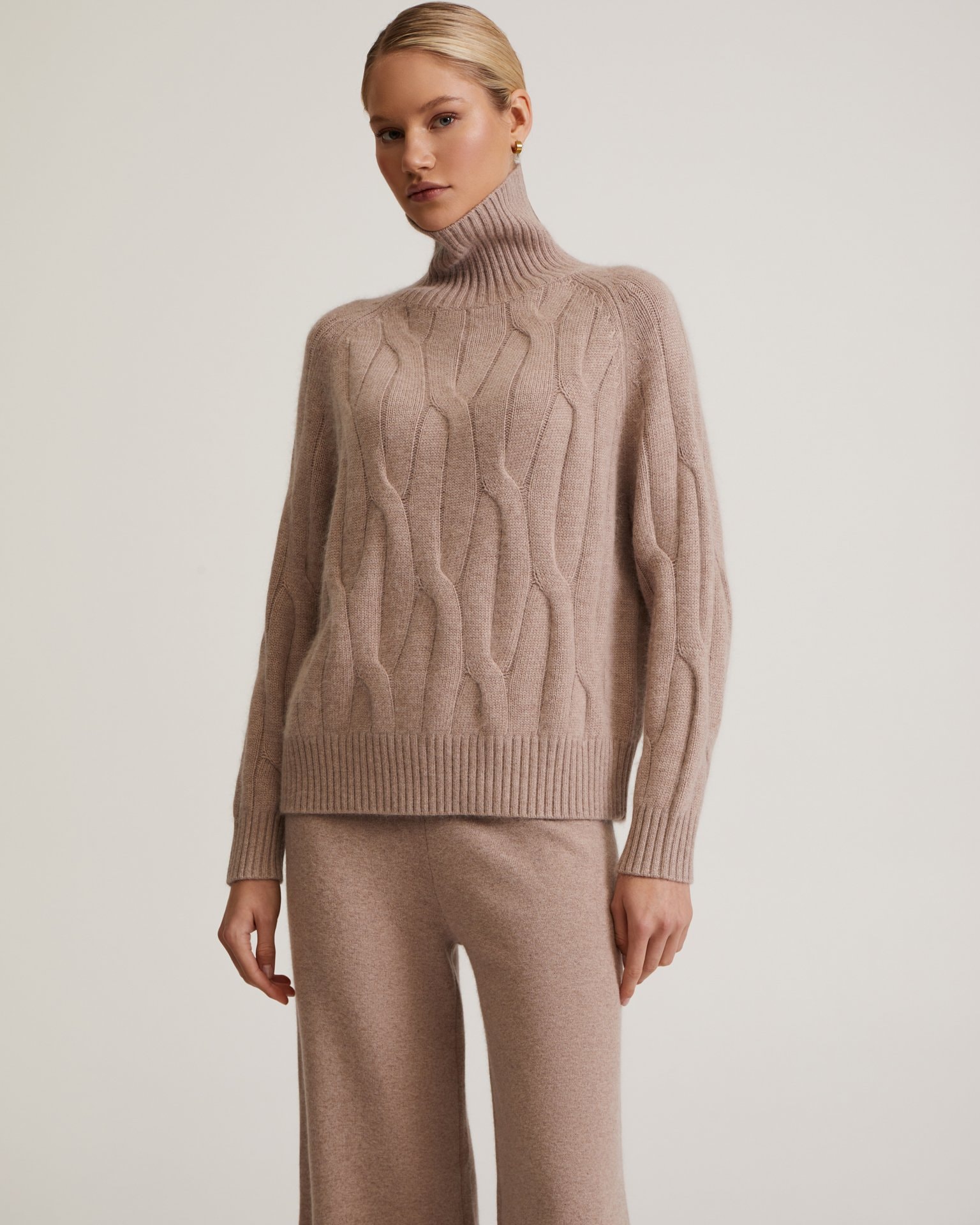 Knit Set, Brown — photo 3
