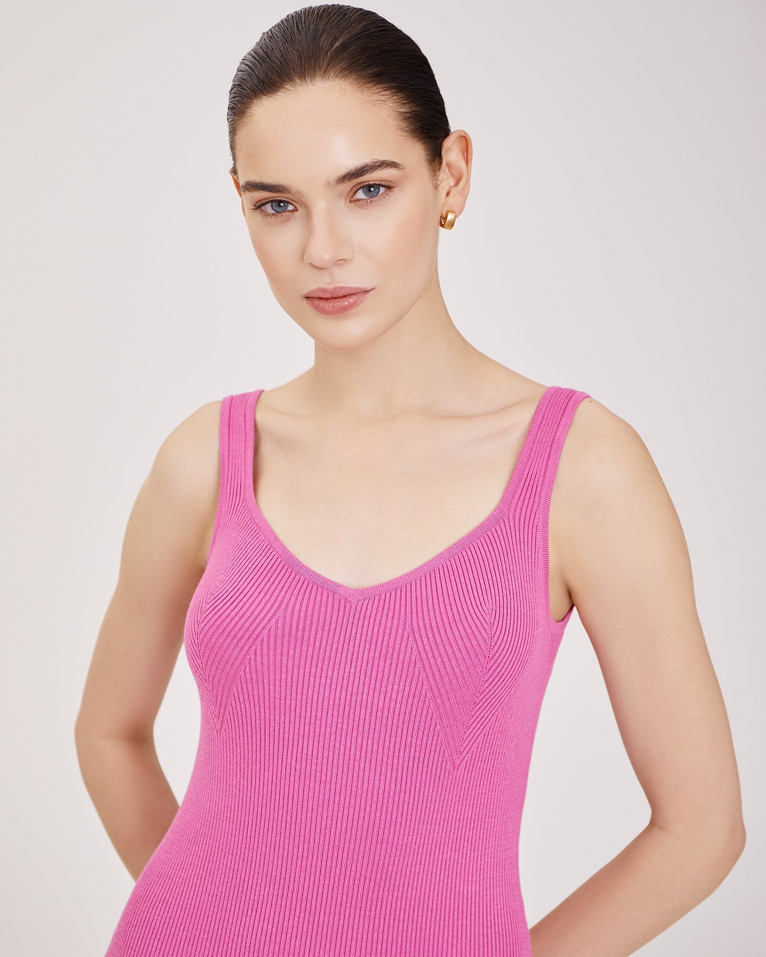 |Strappy dress, Fuchsia — photo 4