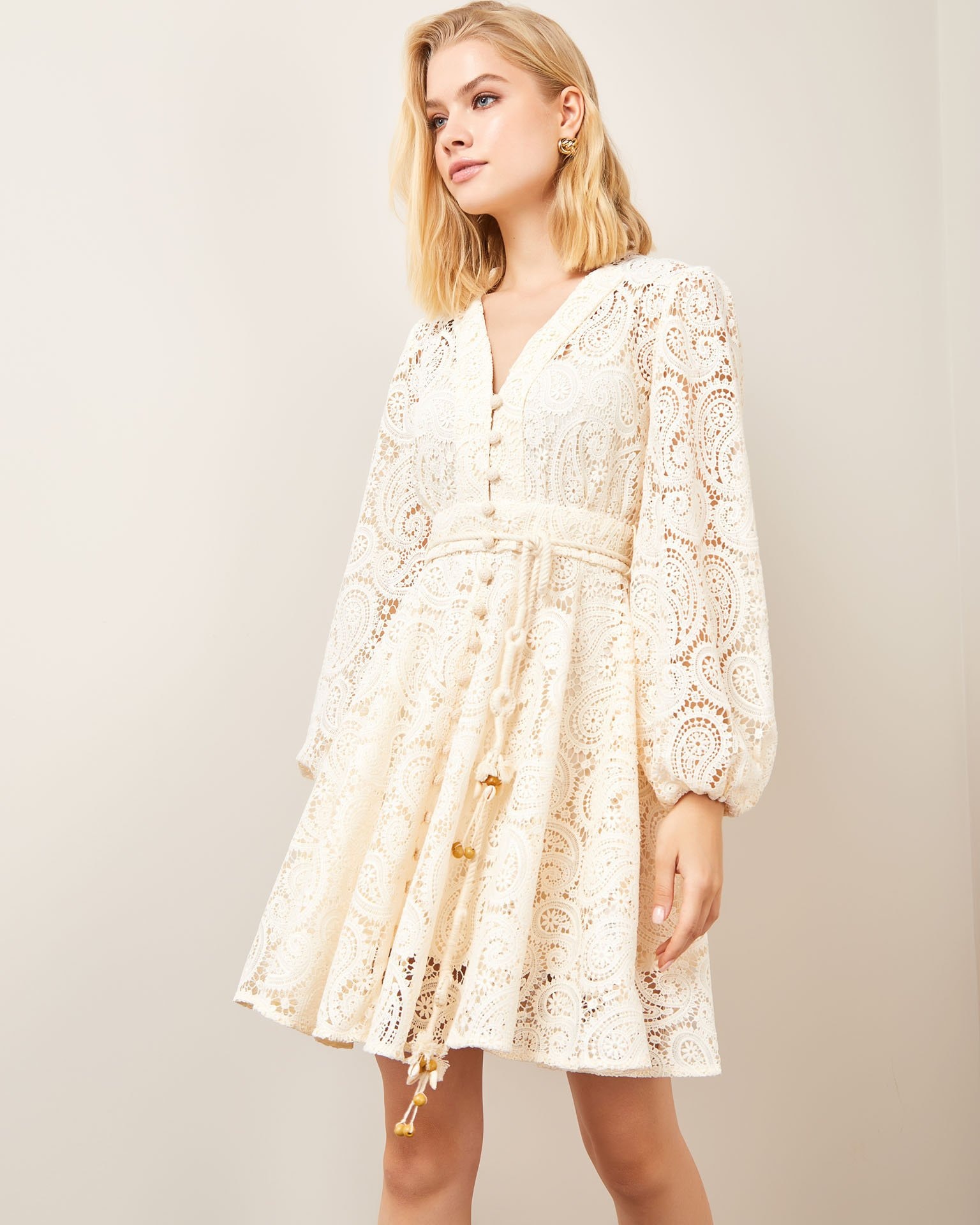 Dress with perforation, Be — photo 4