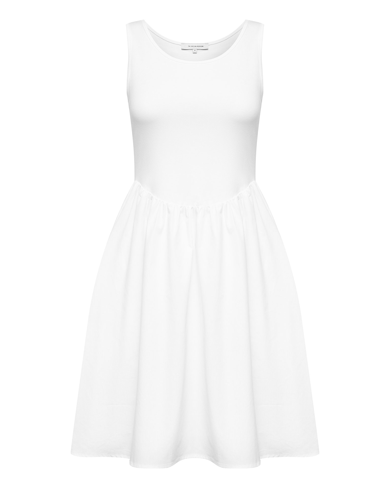 Sun skirt dress, White — photo 9