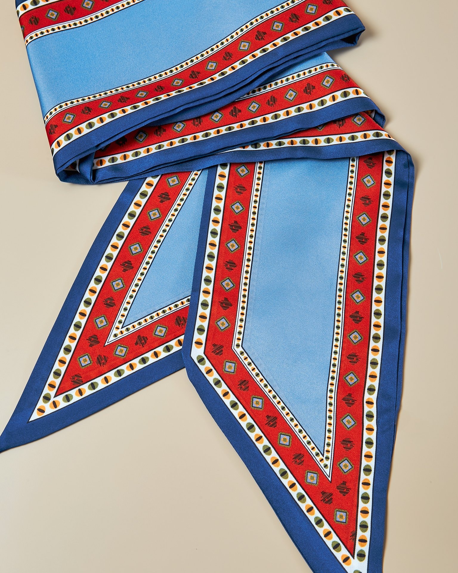 Vibrant Hair Ribbon, Blue