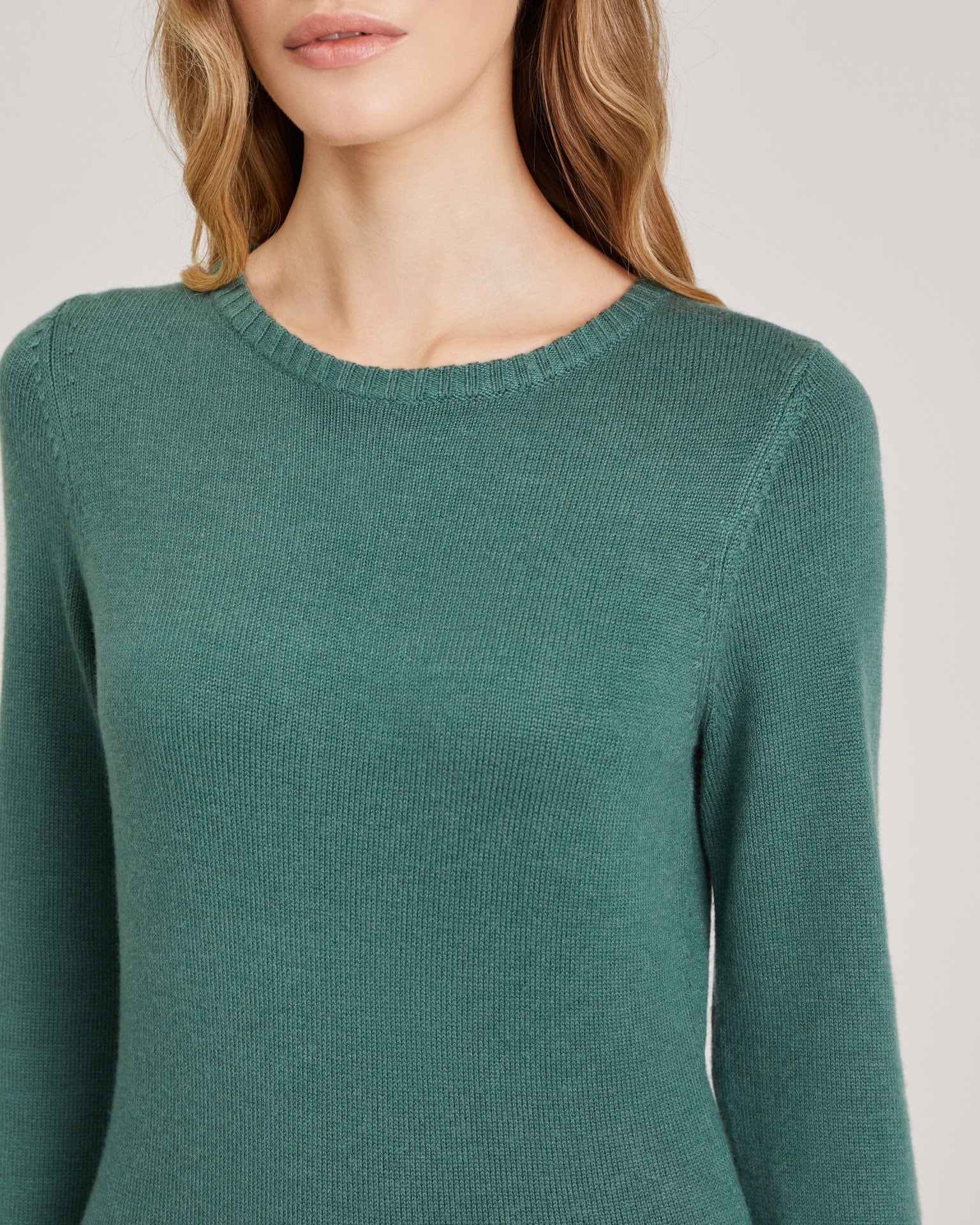 Knit dress, Venetian Green — photo 7