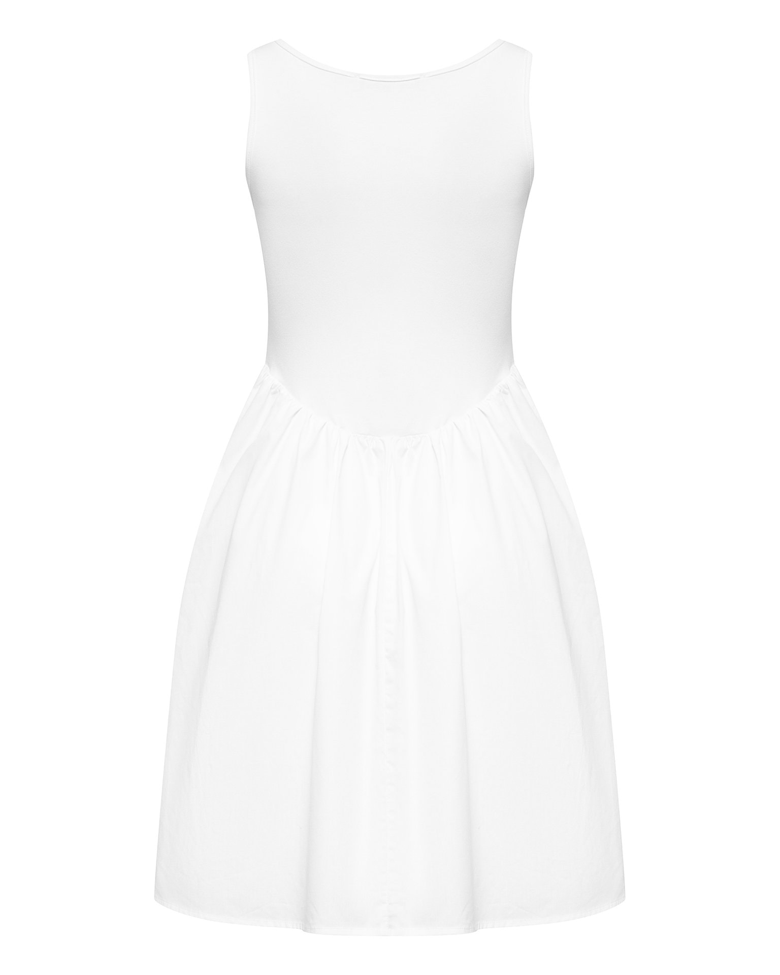Sun skirt dress, White — photo 10
