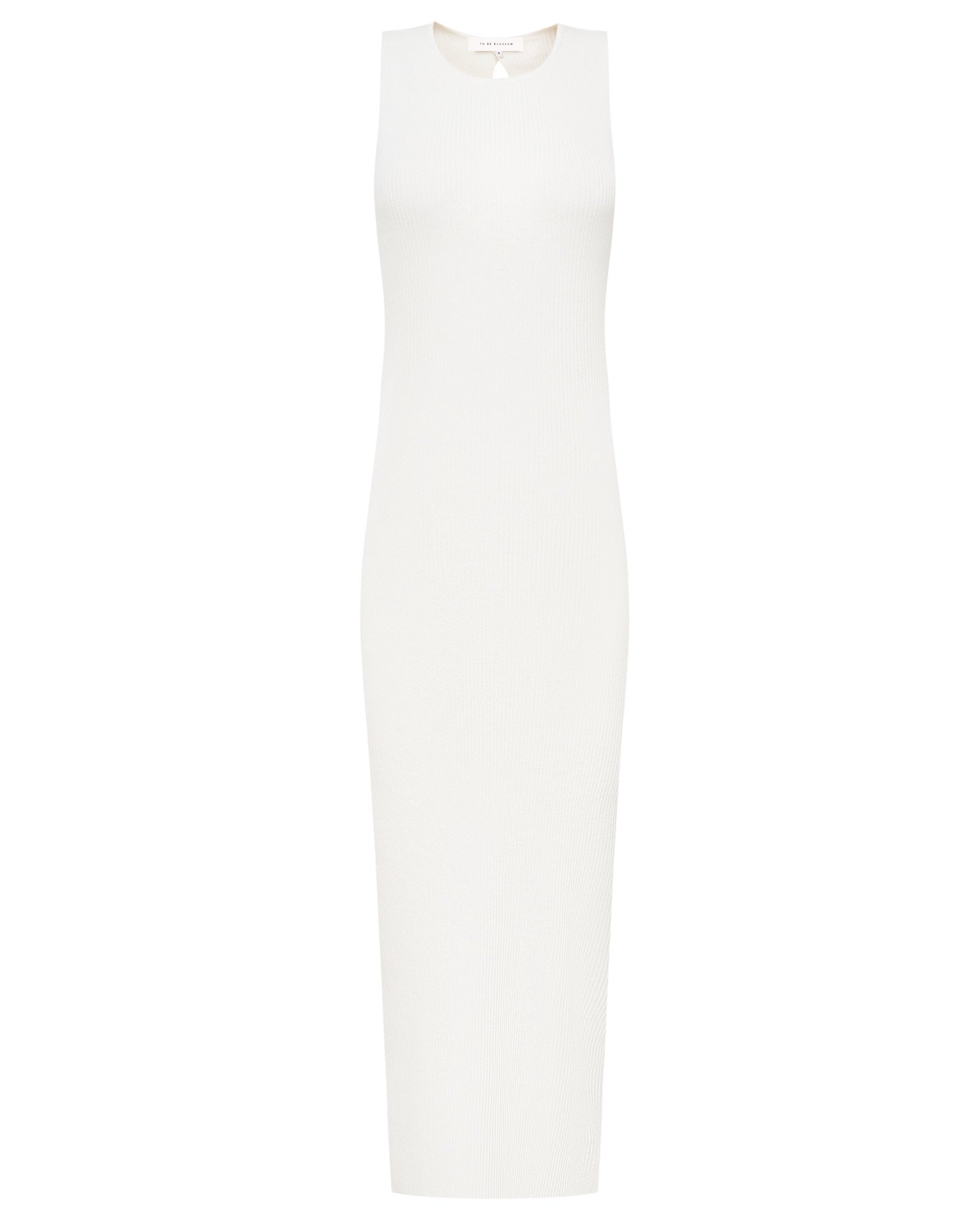 White dress with an open back, White — photo 12