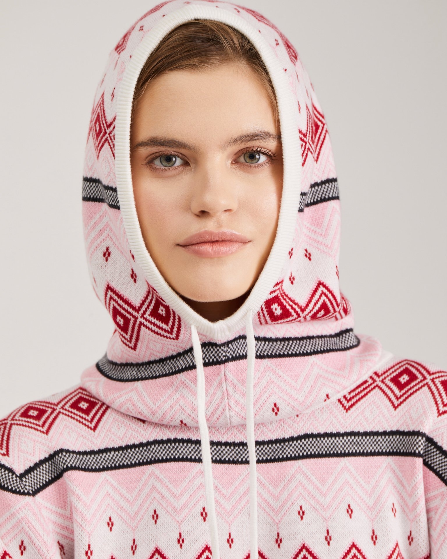 Patterned jumper, Pink — photo 9
