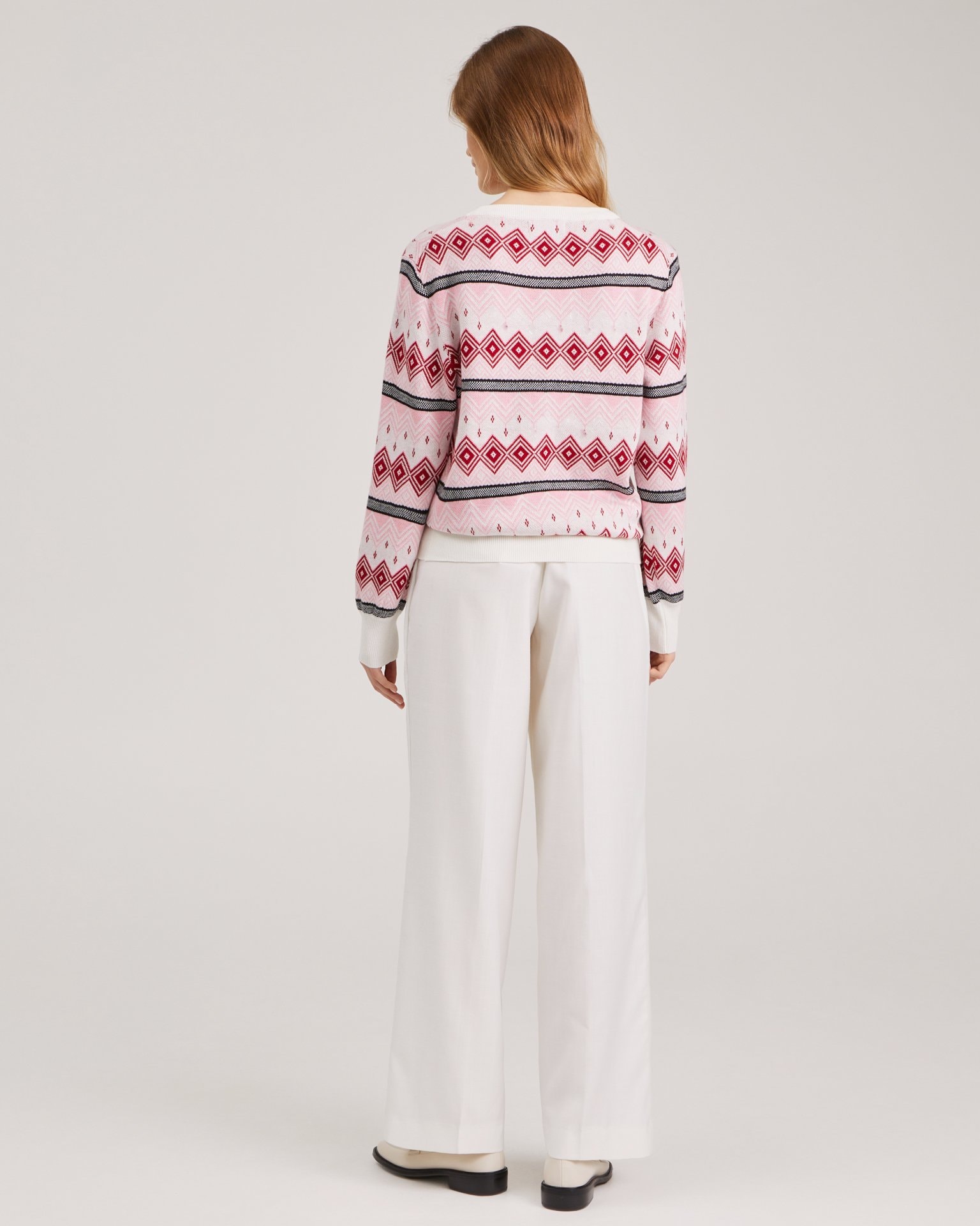 Patterned jumper, Pink — photo 4