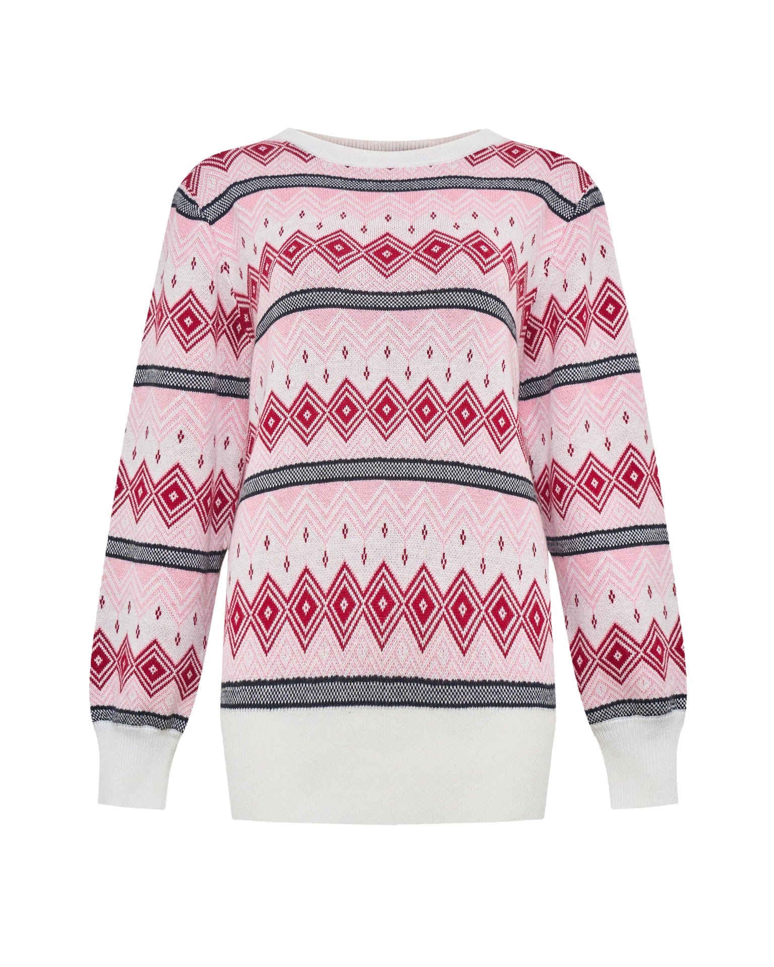 Patterned jumper, Pink — photo 12