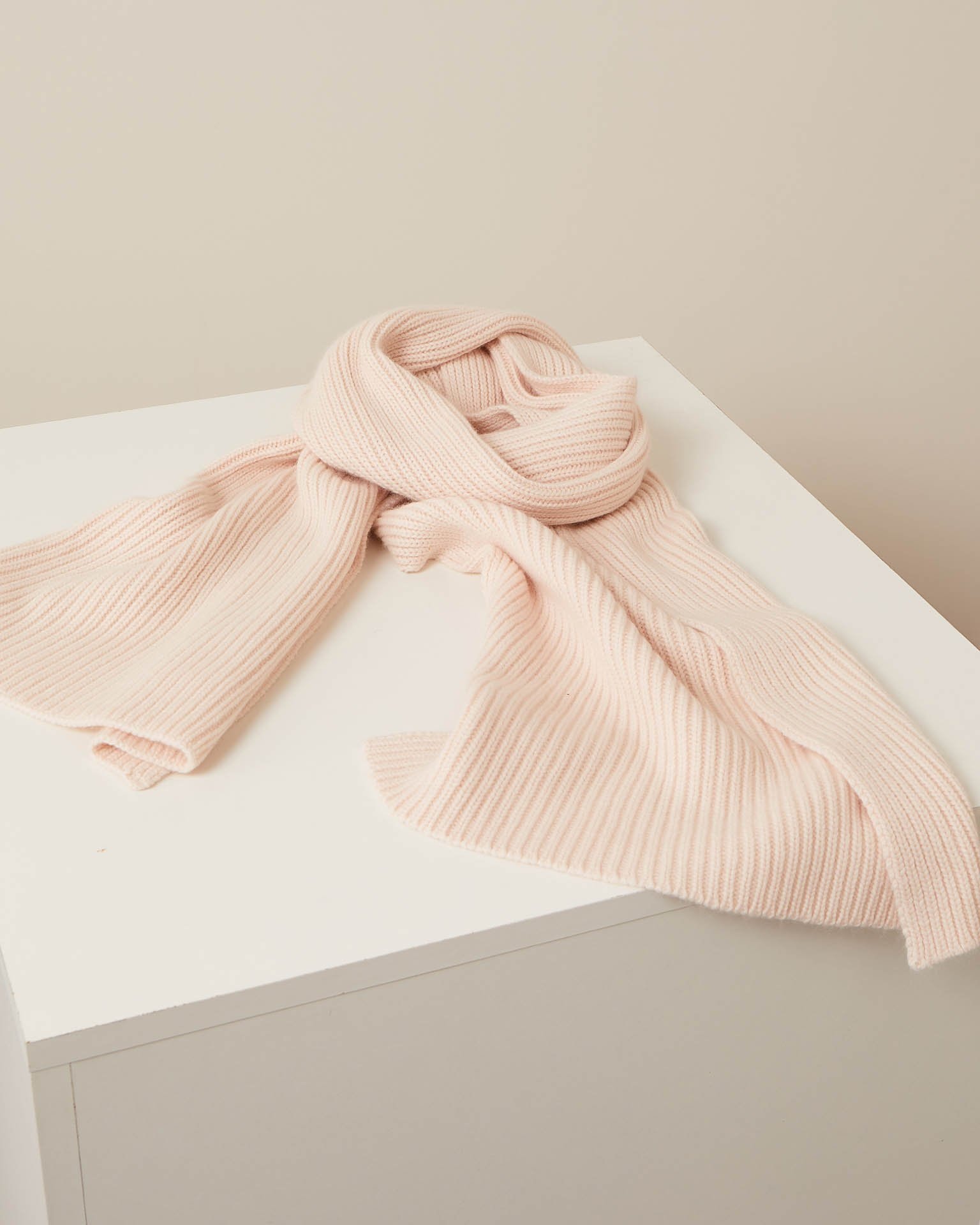 Light Pink Scarf, Pink — photo 4
