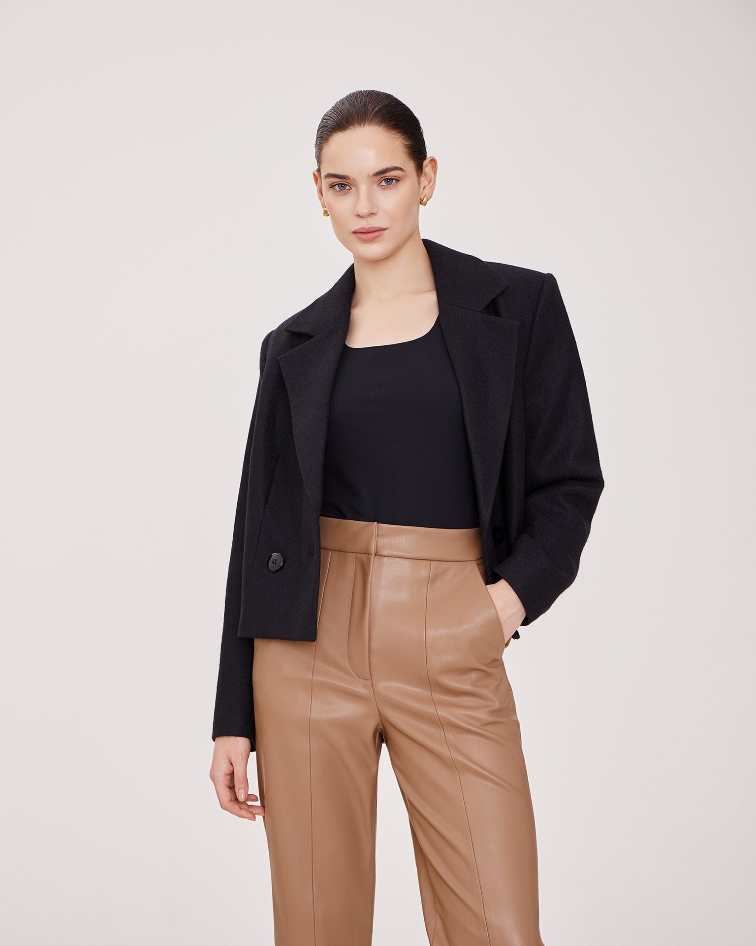 Trousers in a coffee shade, Coffee — photo 3