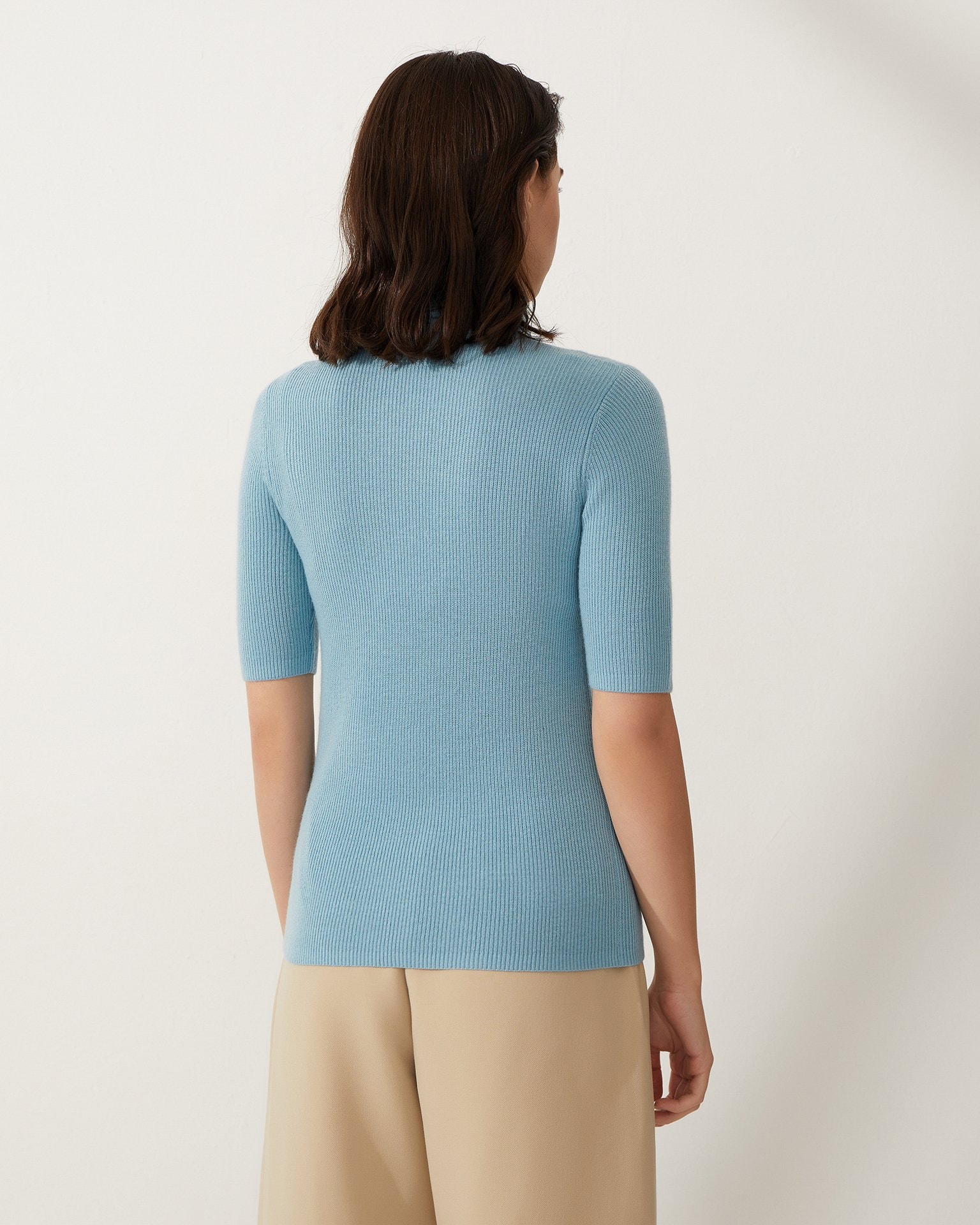 100% wool sweater, Blue — photo 4