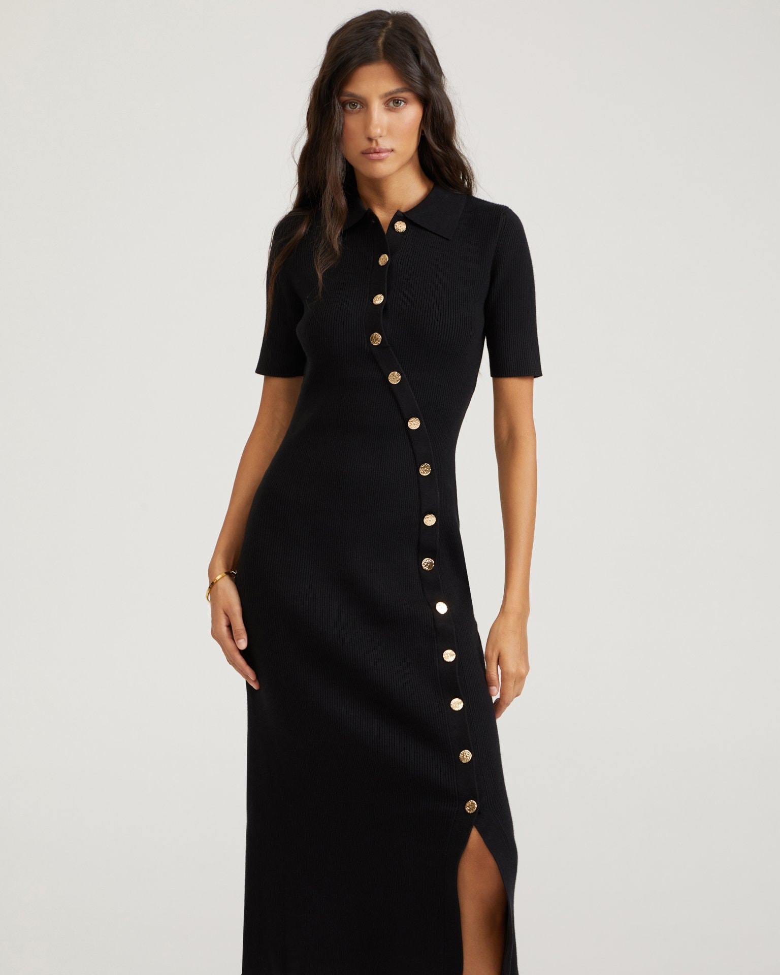 Midi dress, Black — photo 3
