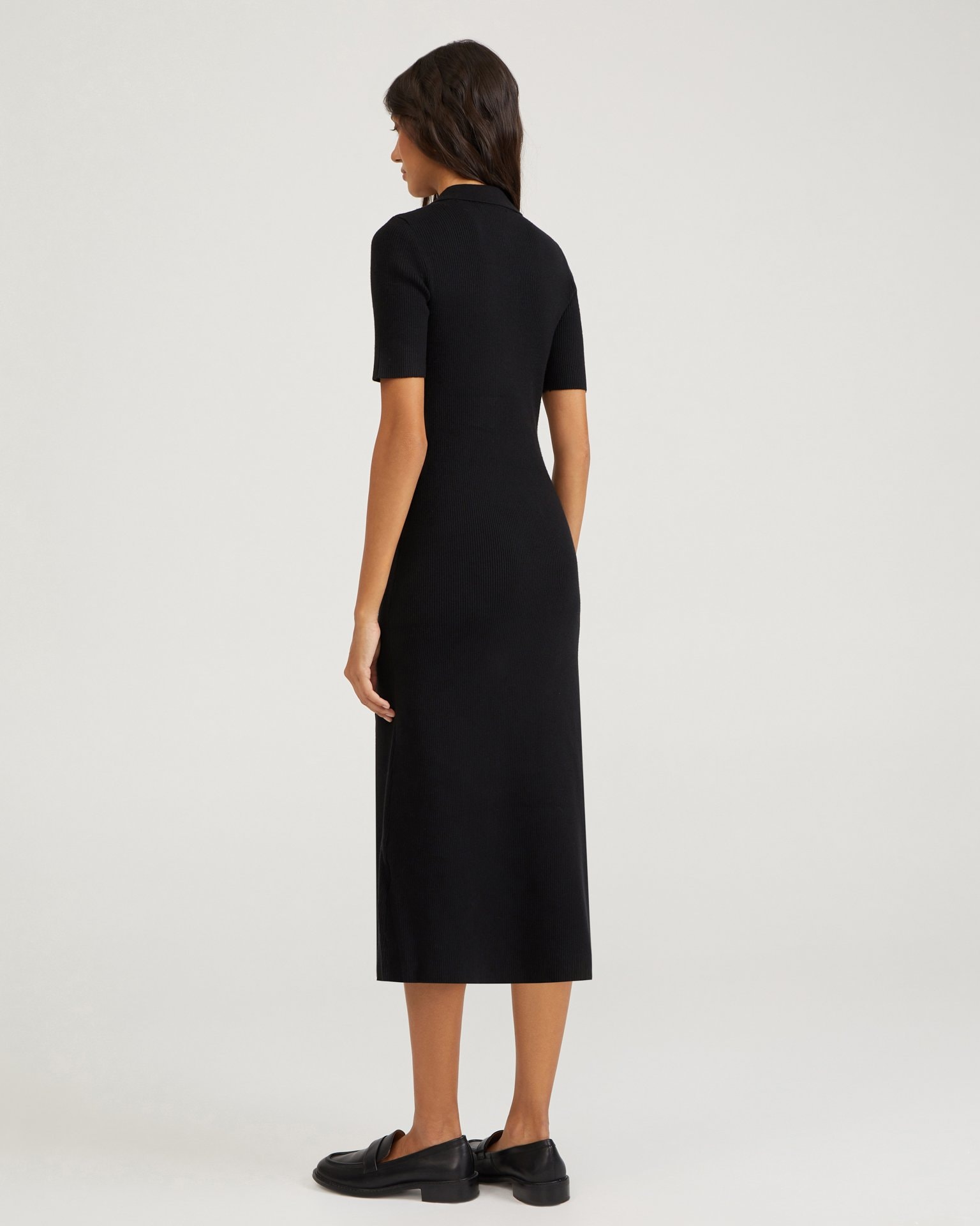 Midi dress, Black — photo 4