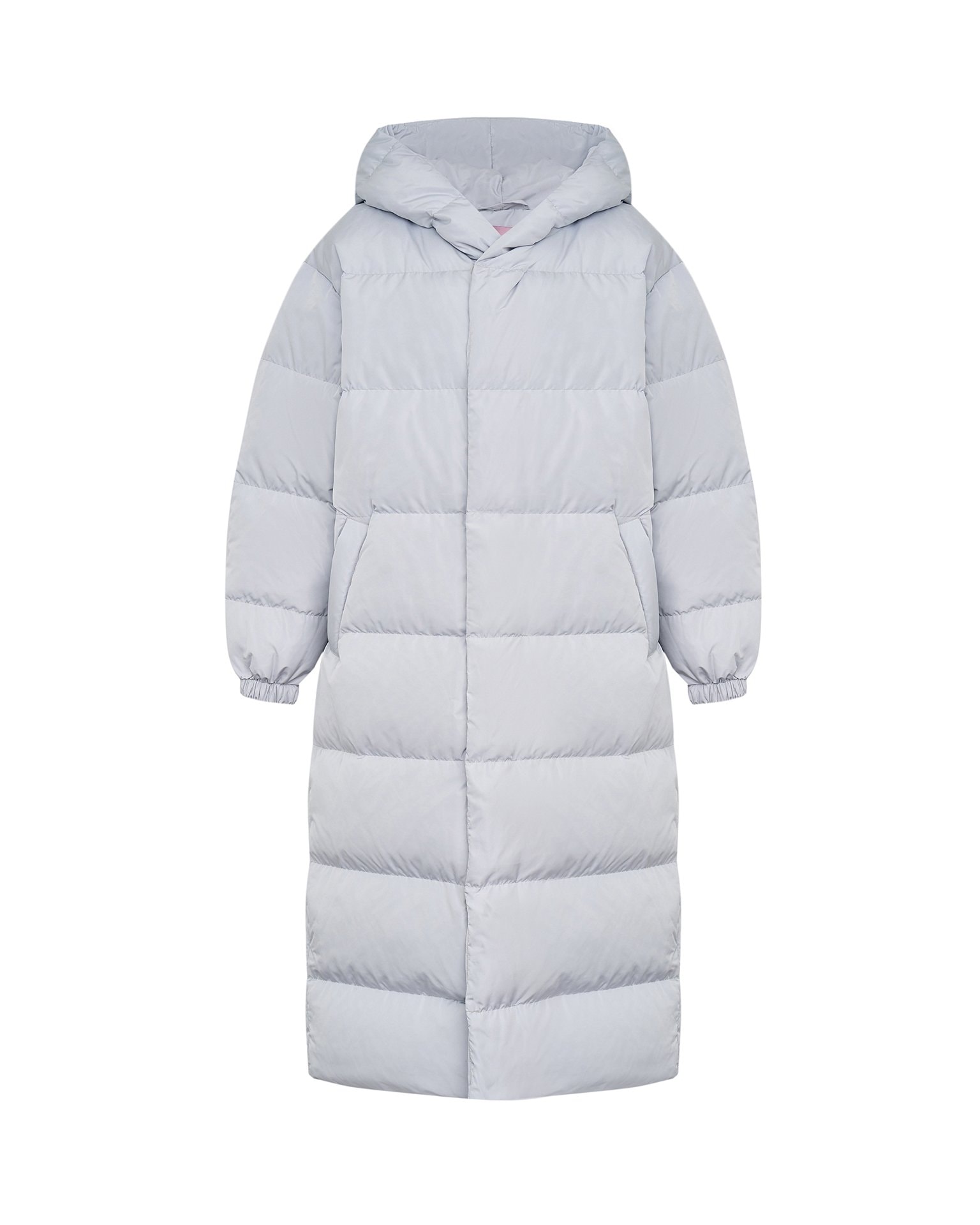Quilted down jacket, Gray — photo 7