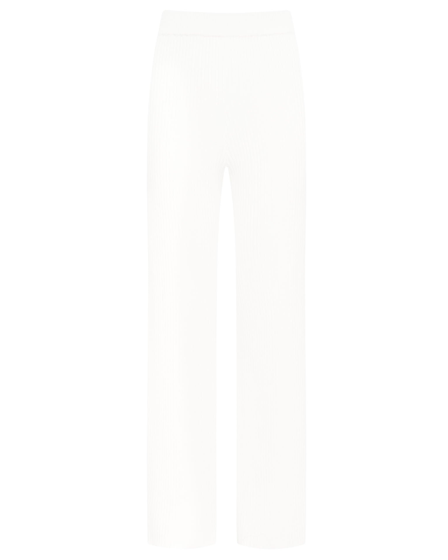 Viscose trousers, Milk — photo 5