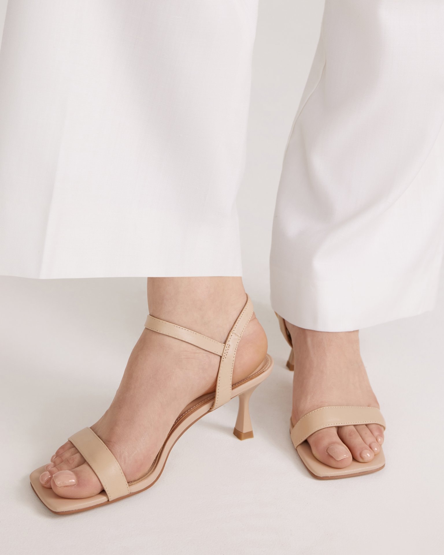 Beige sandals, Beige — photo 3