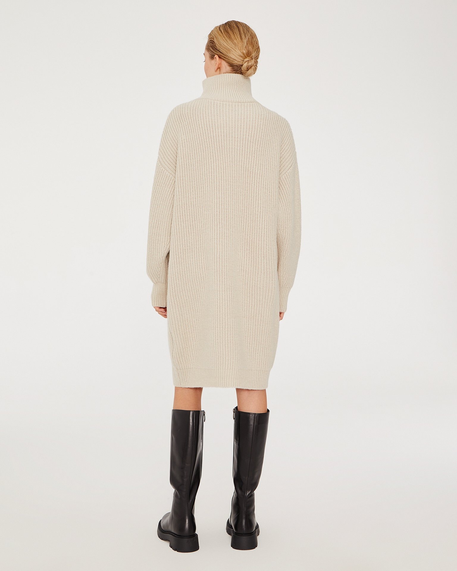 Wool blend dress, Grey — photo 3