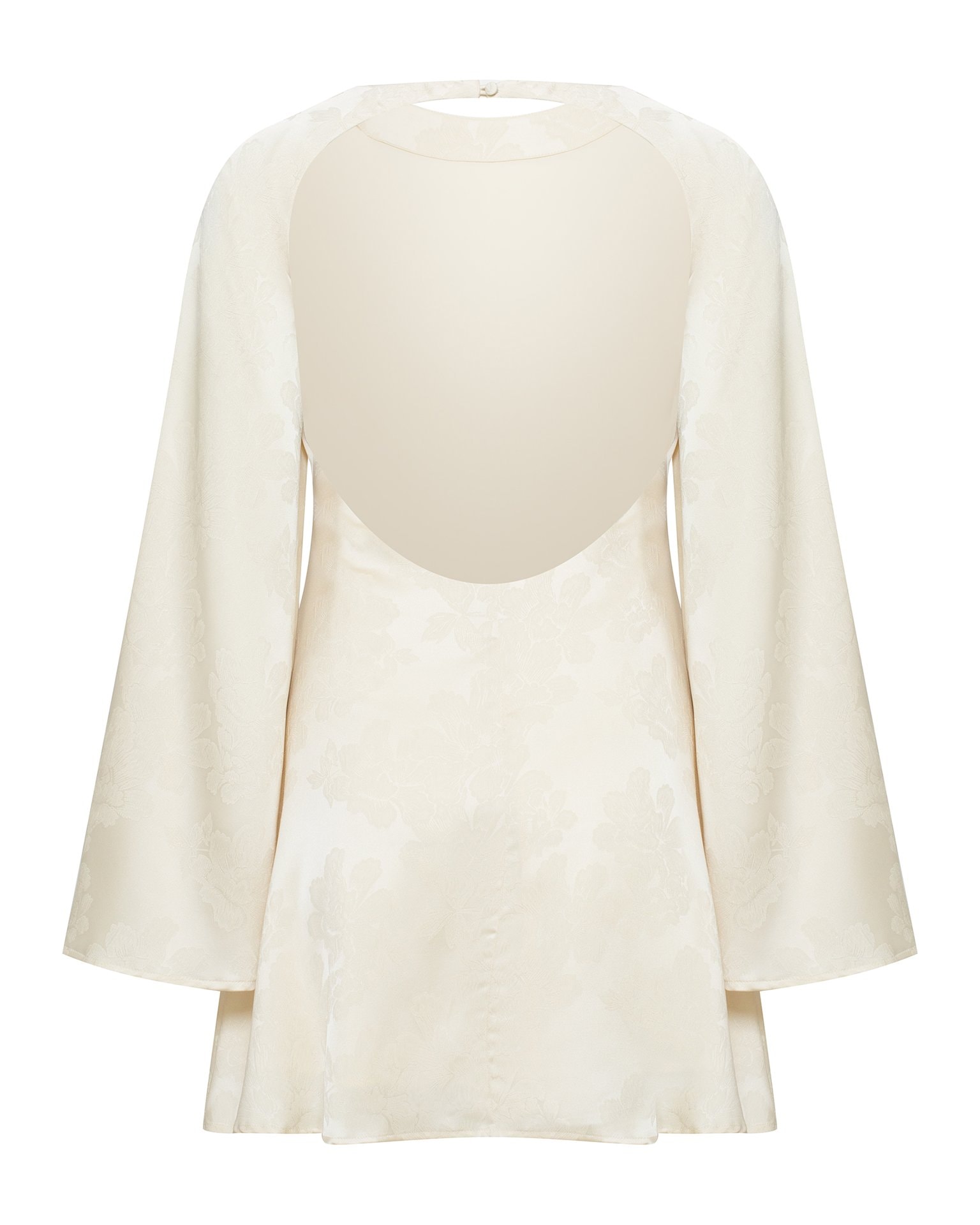 Open-back dress, Milky — photo 11