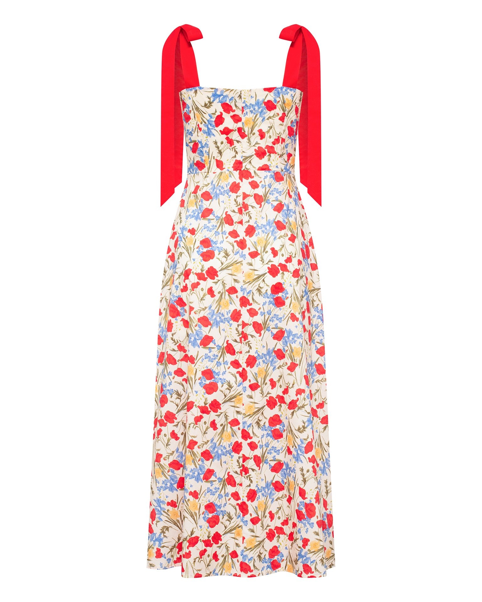 Floral print sundress, Red — photo 8