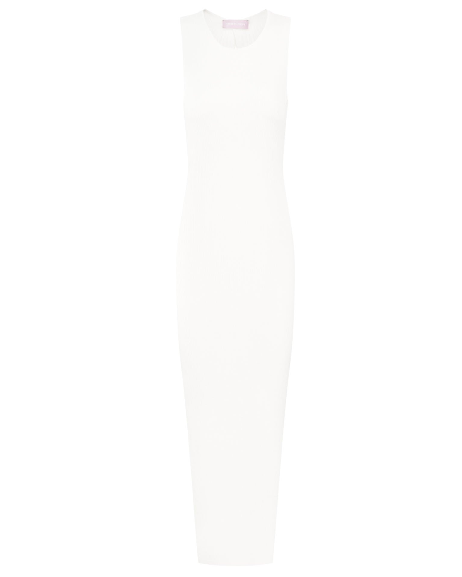Open-back dress, Milky — photo 8