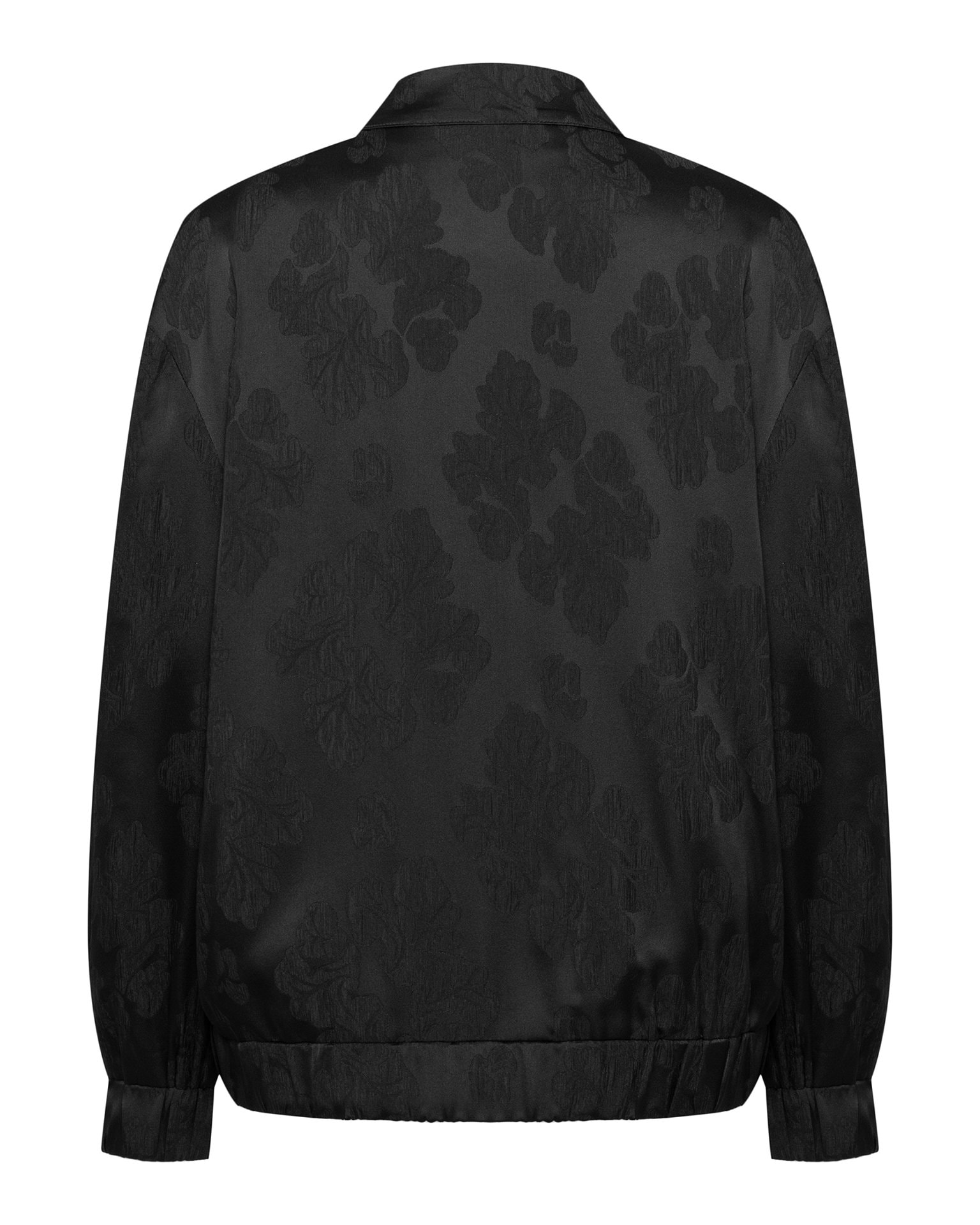 Jacquard bomber jacket, Black — photo 8