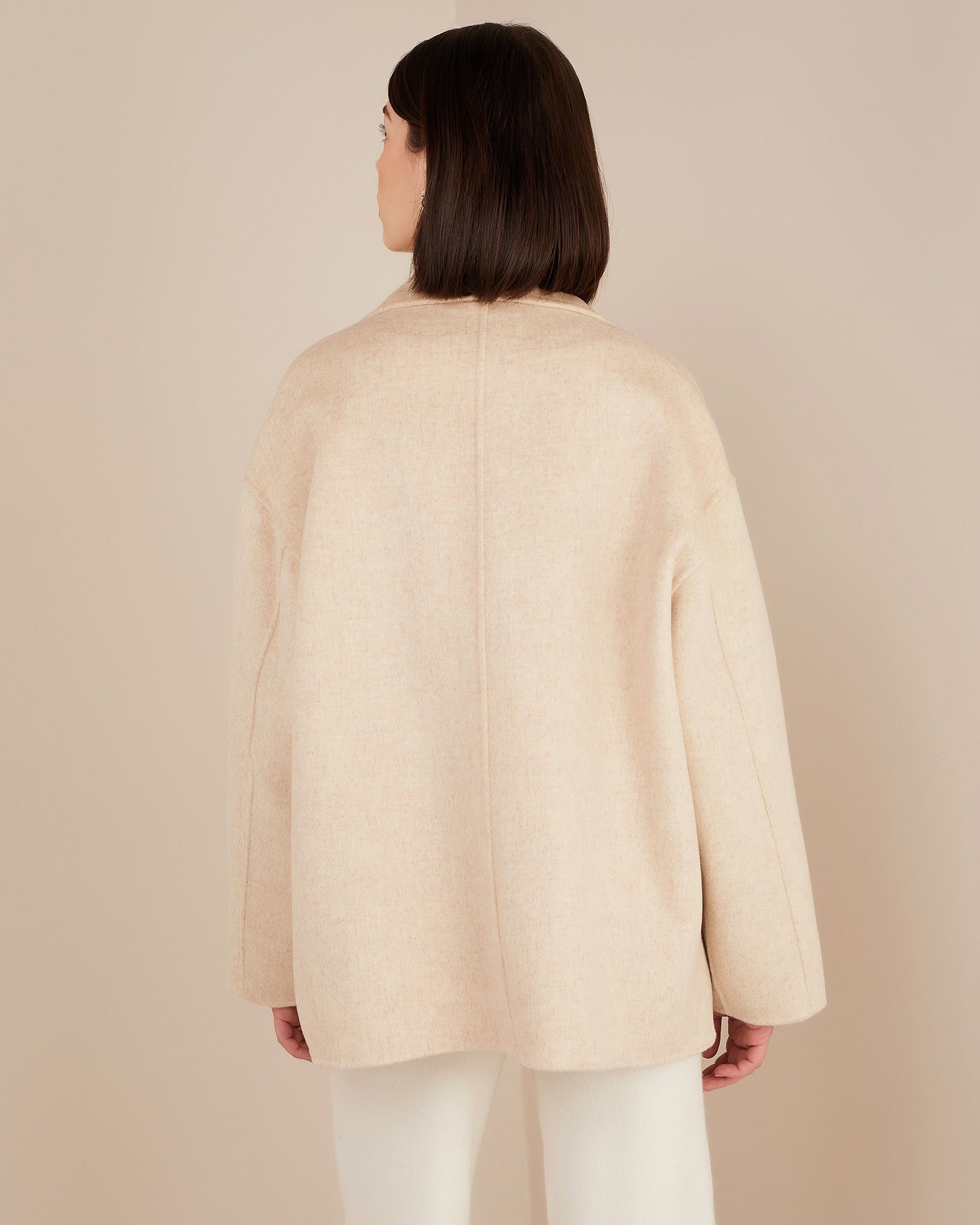 Wool coat, Beige — photo 4