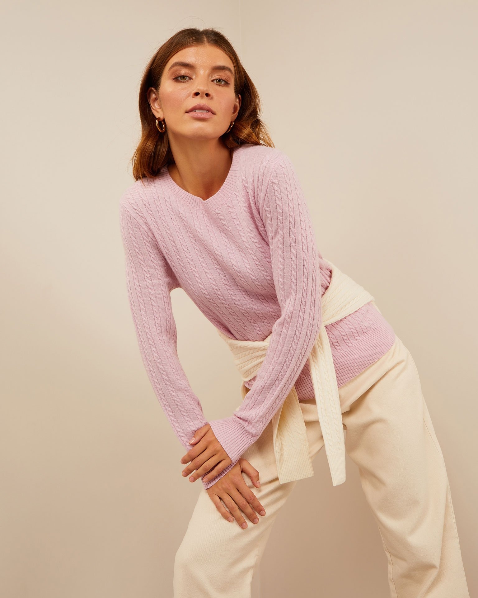 Cashmere sweater, Pink — photo 2