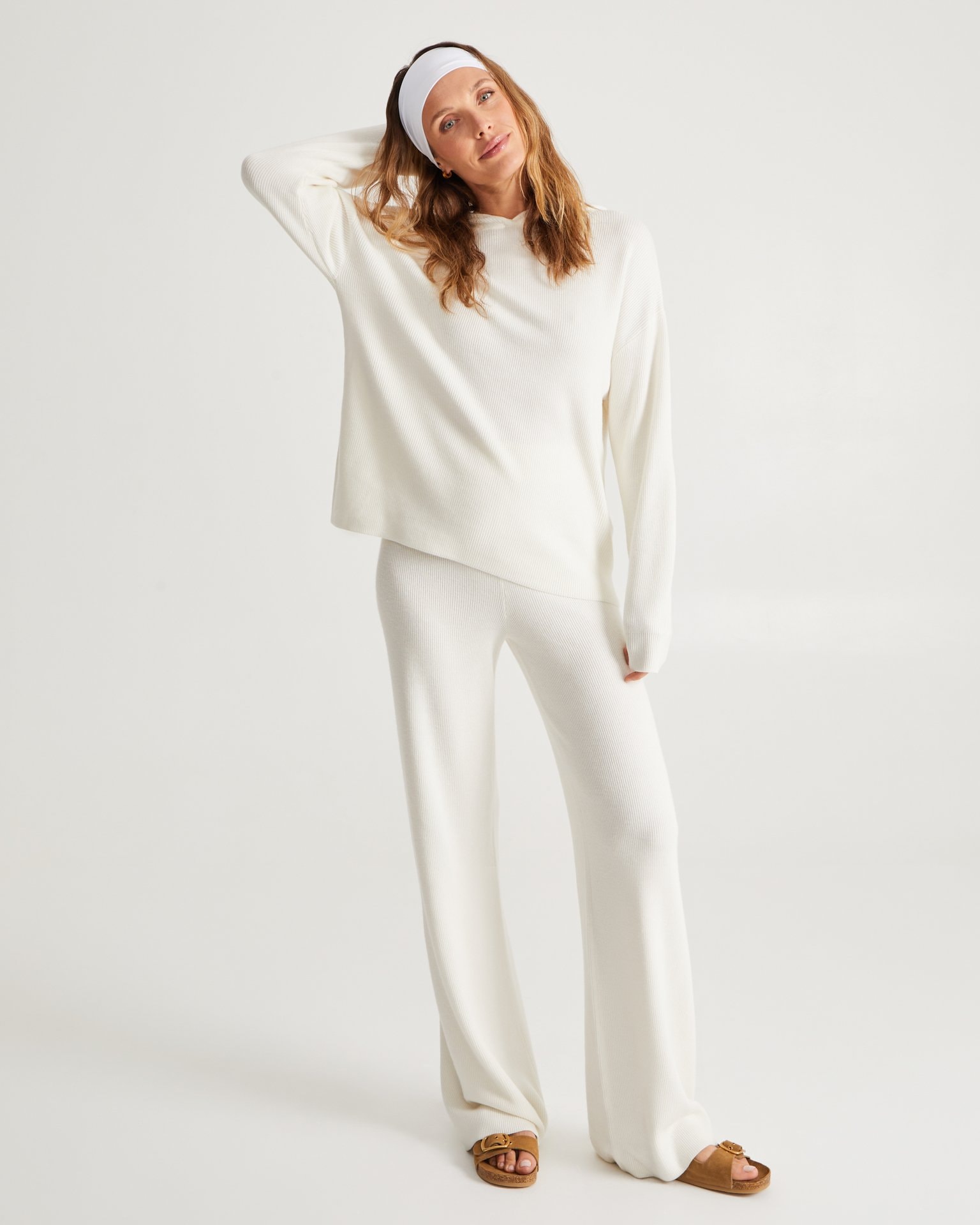 Hooded co-ord set, Milky — photo 2