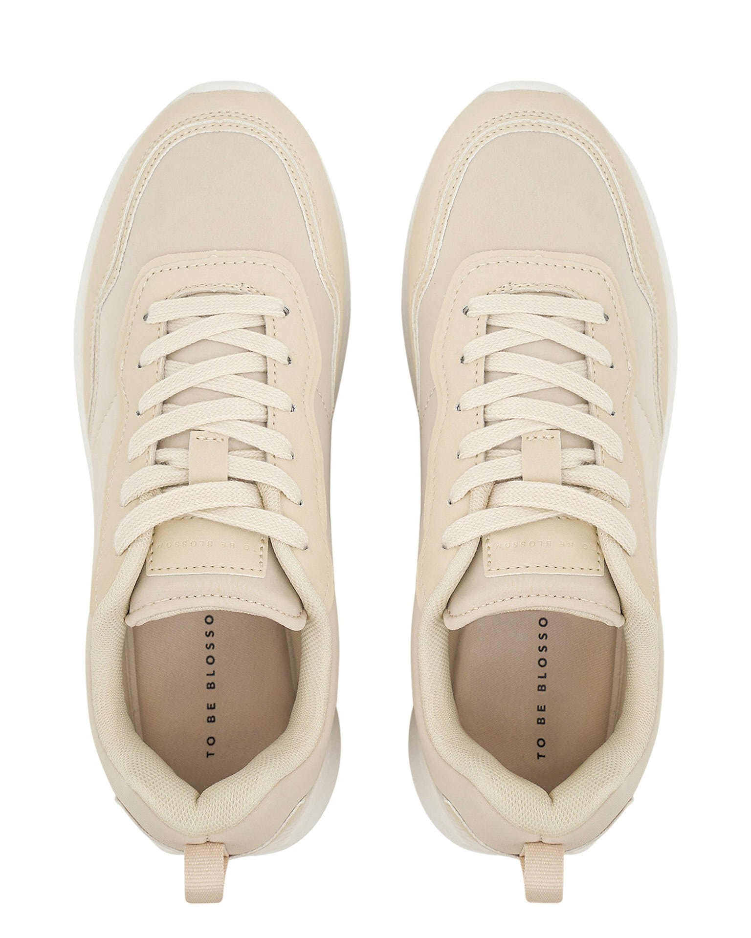Beige trainers, Beige — photo 5