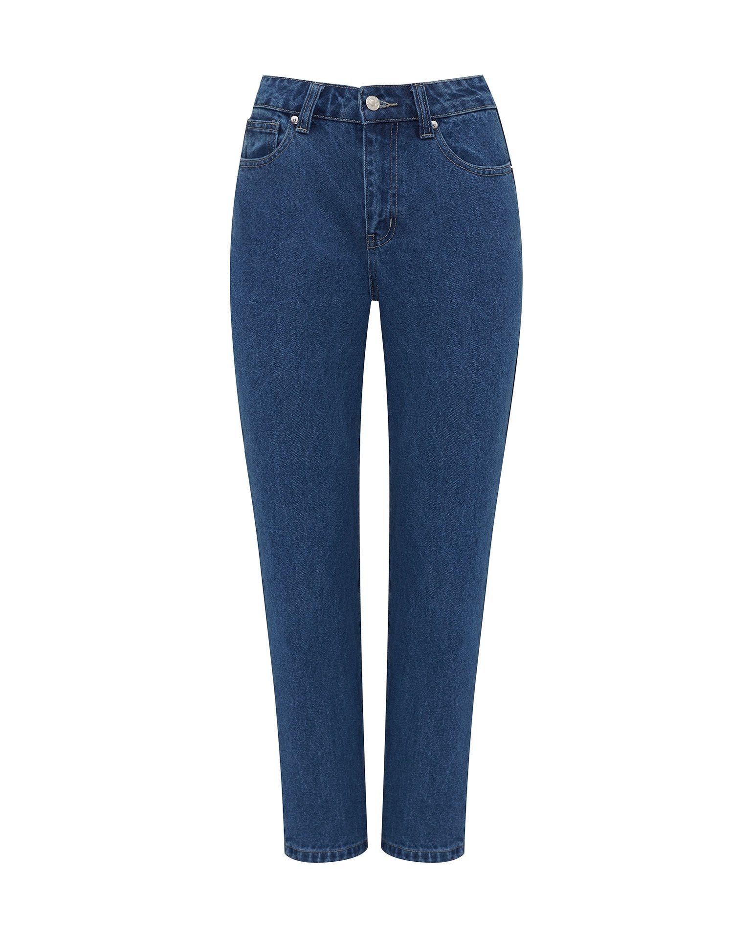 Five-pocket jeans, Blue — photo 2