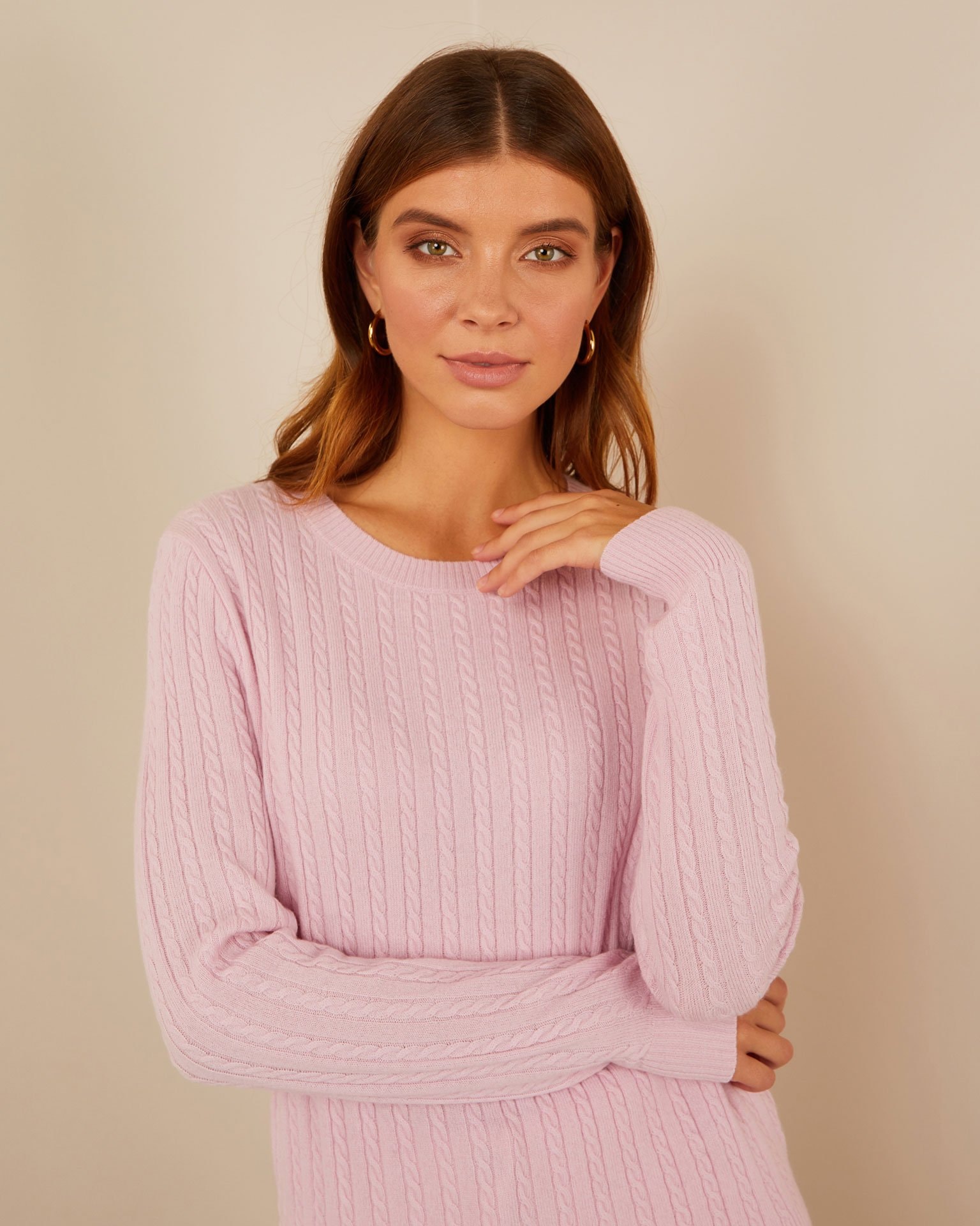Cashmere sweater, Pink — photo 4