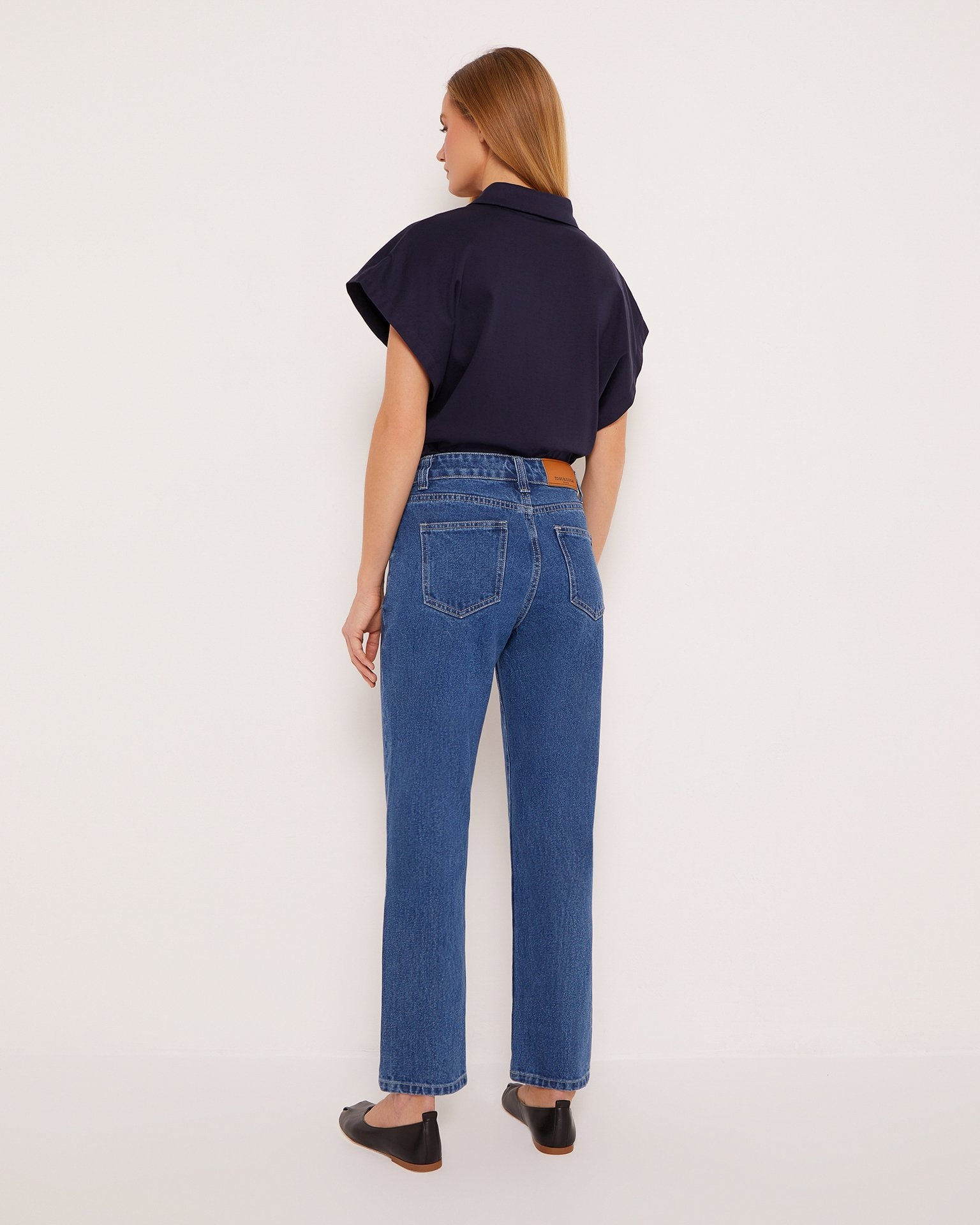 Five-pocket jeans, Blue — photo 5