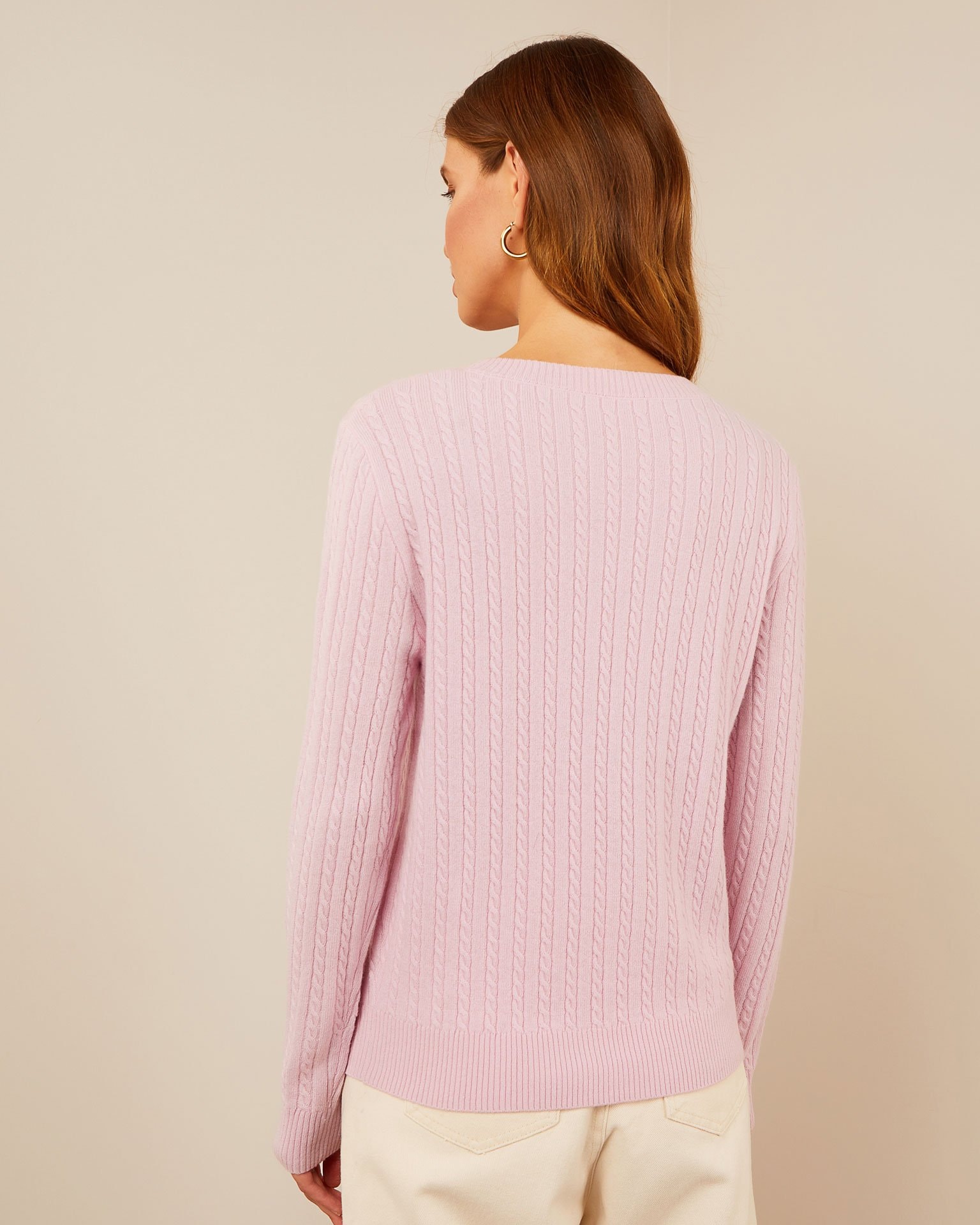 Cashmere sweater, Pink — photo 3