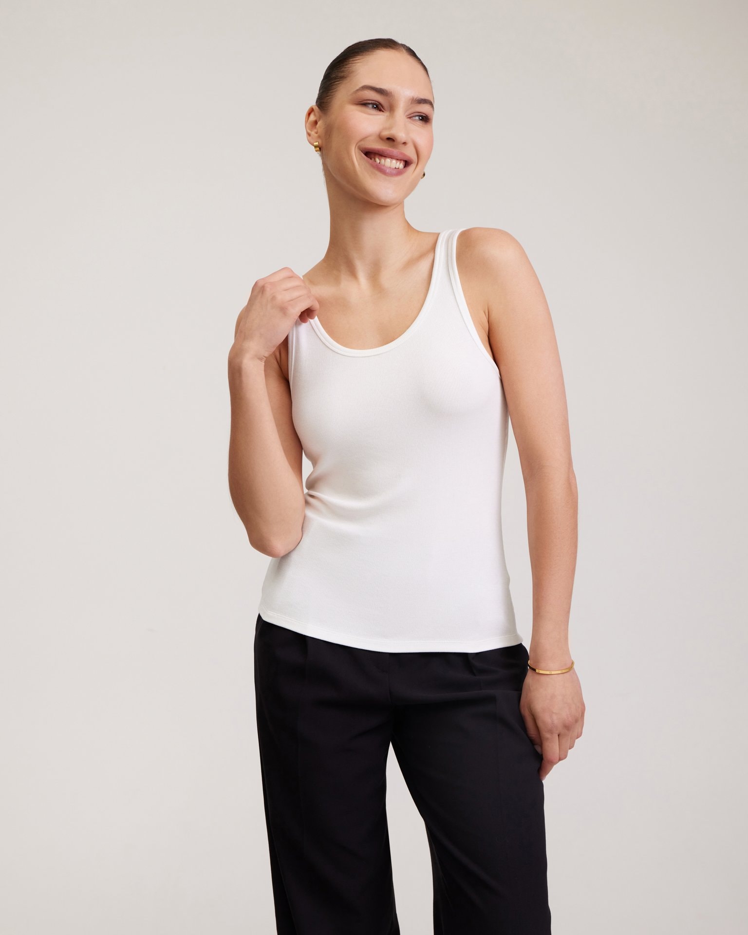 White vest, White — photo 2