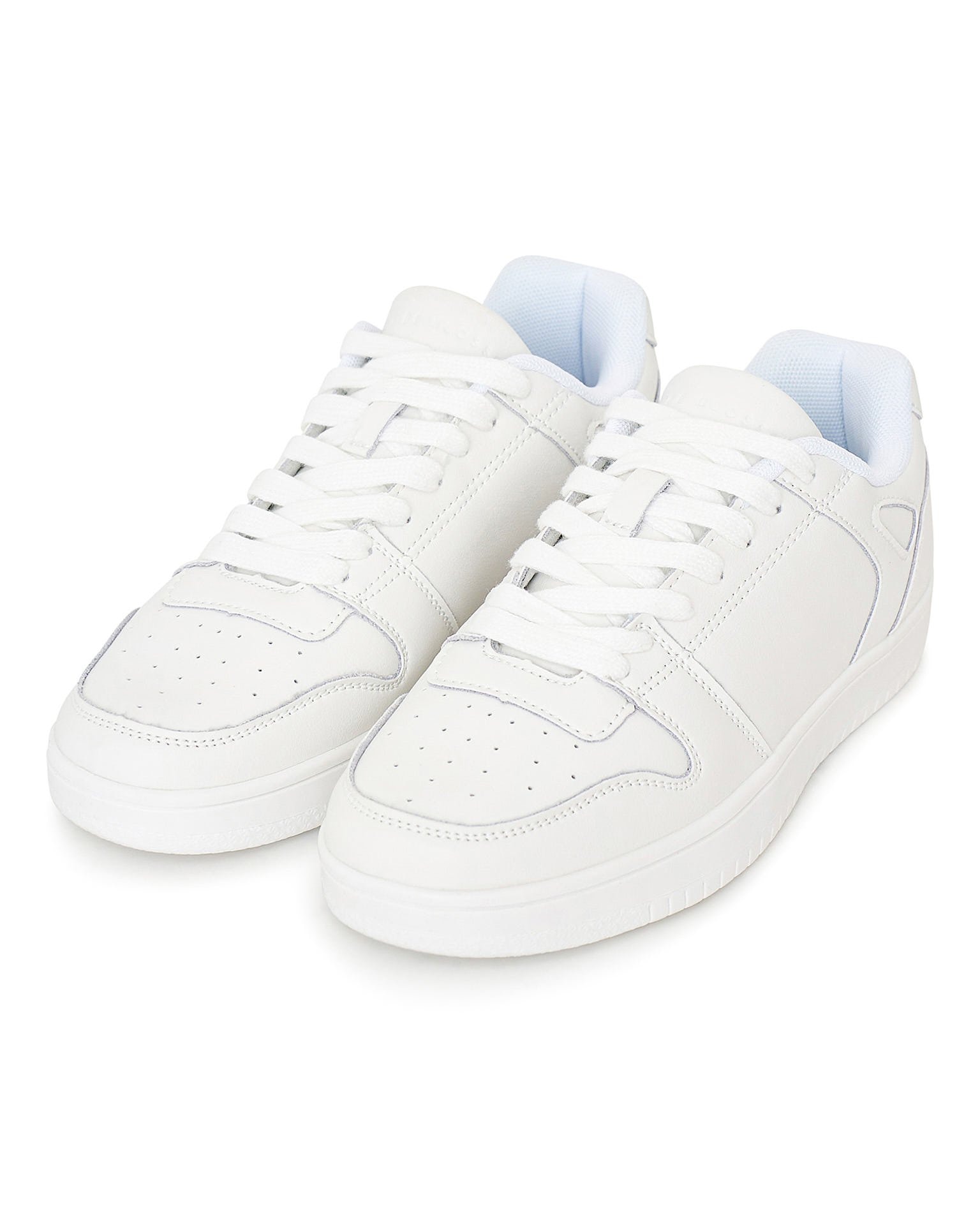 Белые кеды из натуральной кожи, White
