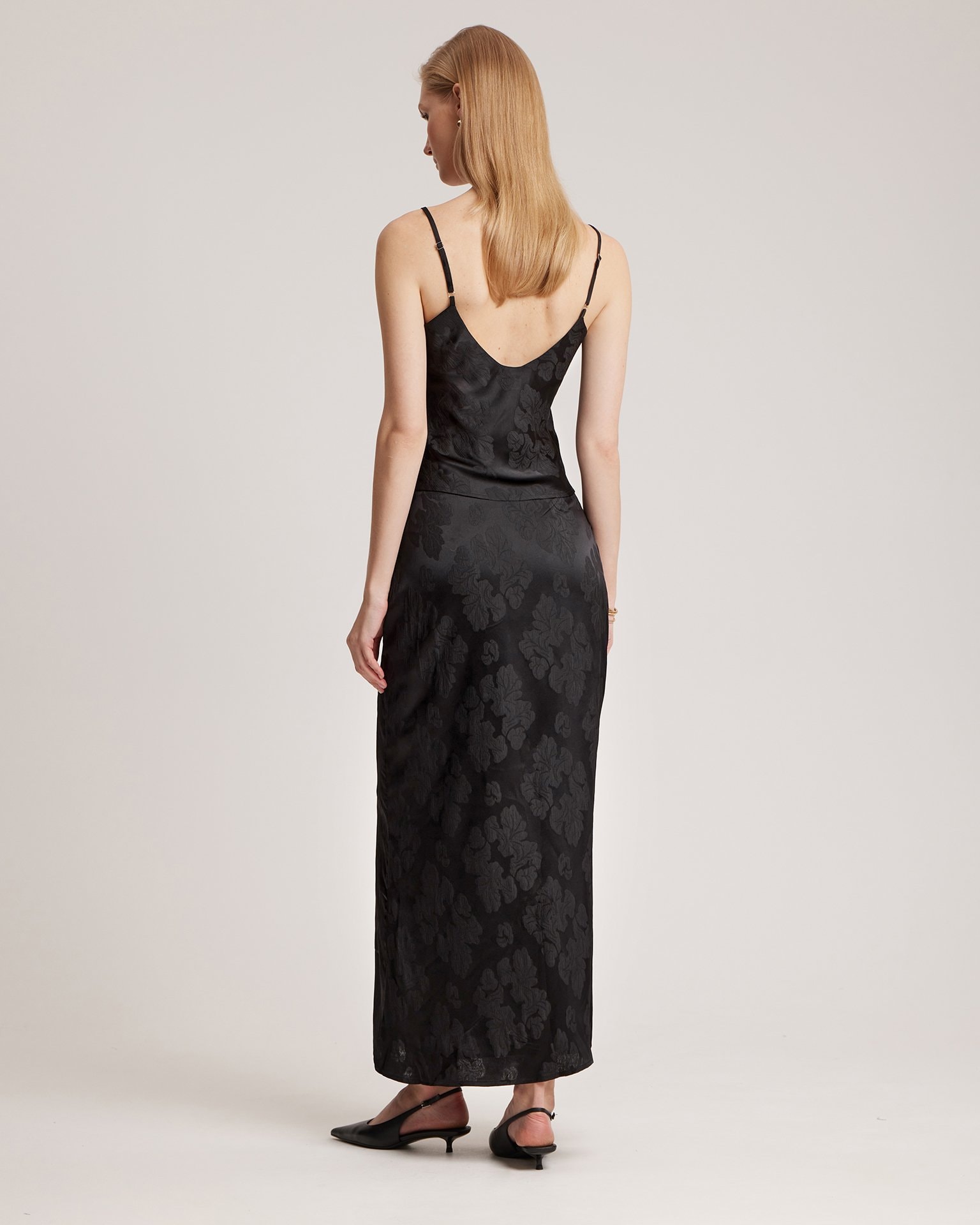 Maxi Skirt, Black — photo 3