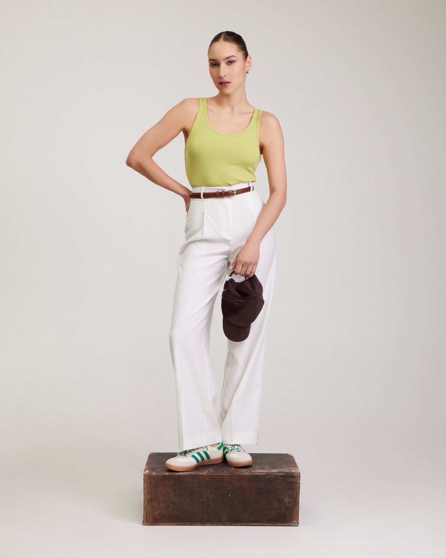 Pastel Green Vest, Green — photo 2