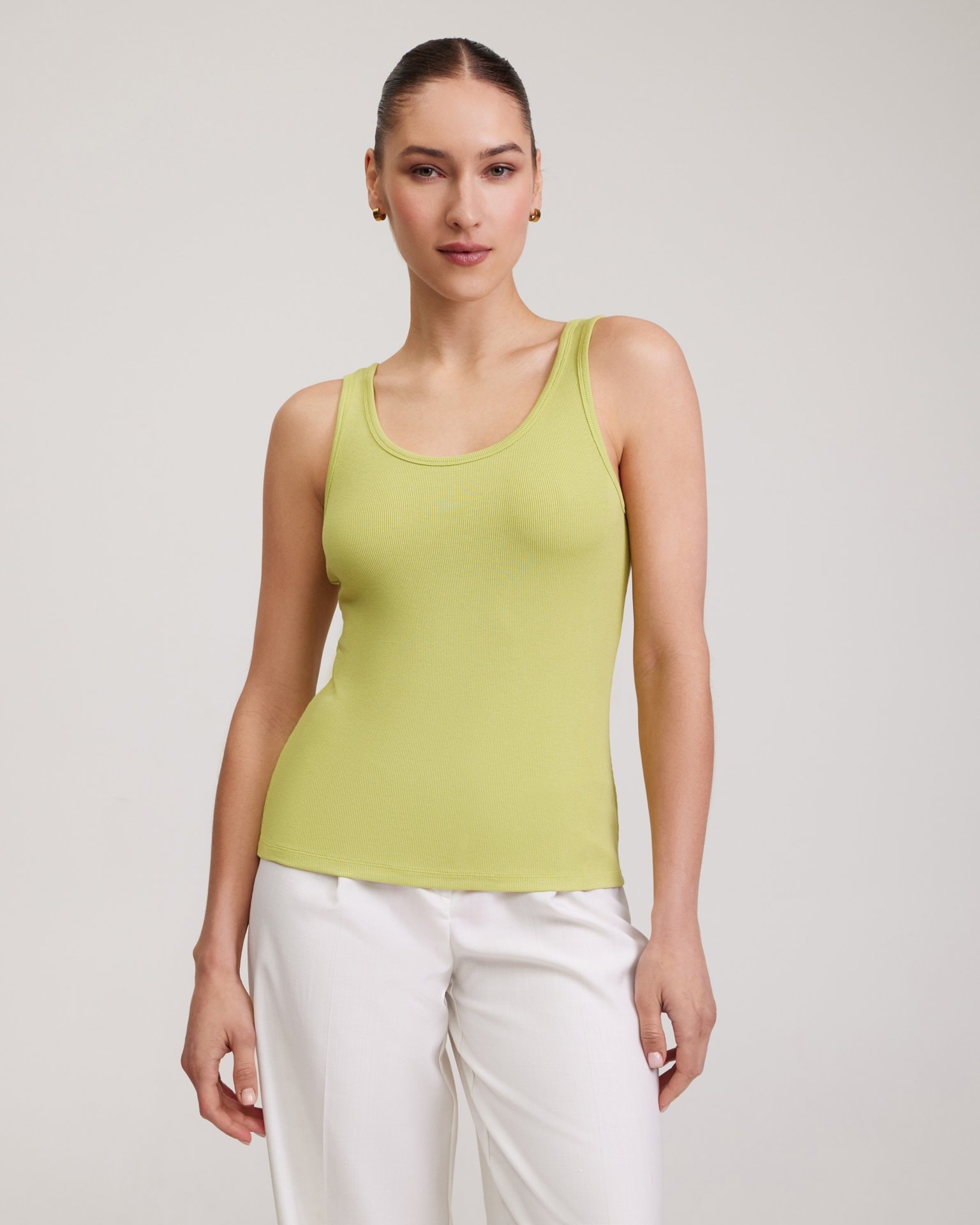 Pastel Green Vest, Green — photo 3