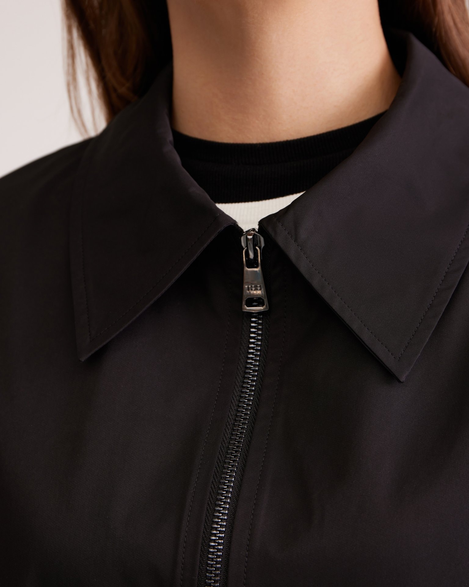 Trench coat in black, Black — photo 11