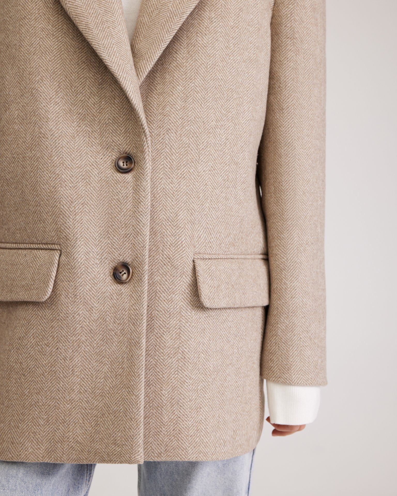 Wool jacket, Beige — photo 6