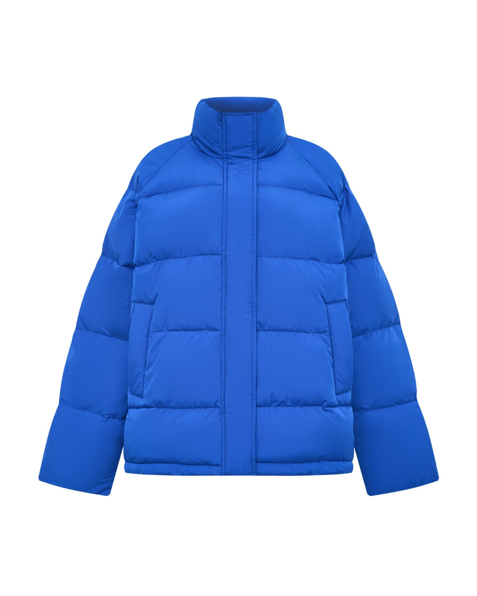 Oversize padded jacket, Blue — photo 3