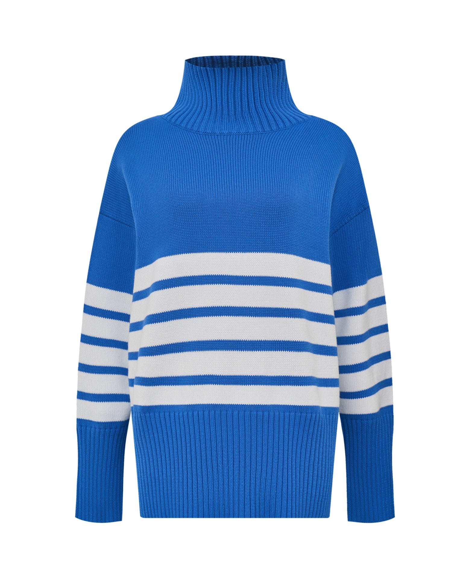 Striped jumper, Blue — photo 6