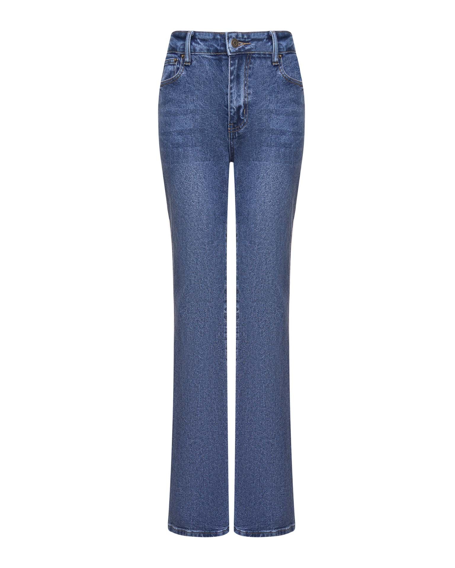 Flared jeans in blue, Blue — photo 7