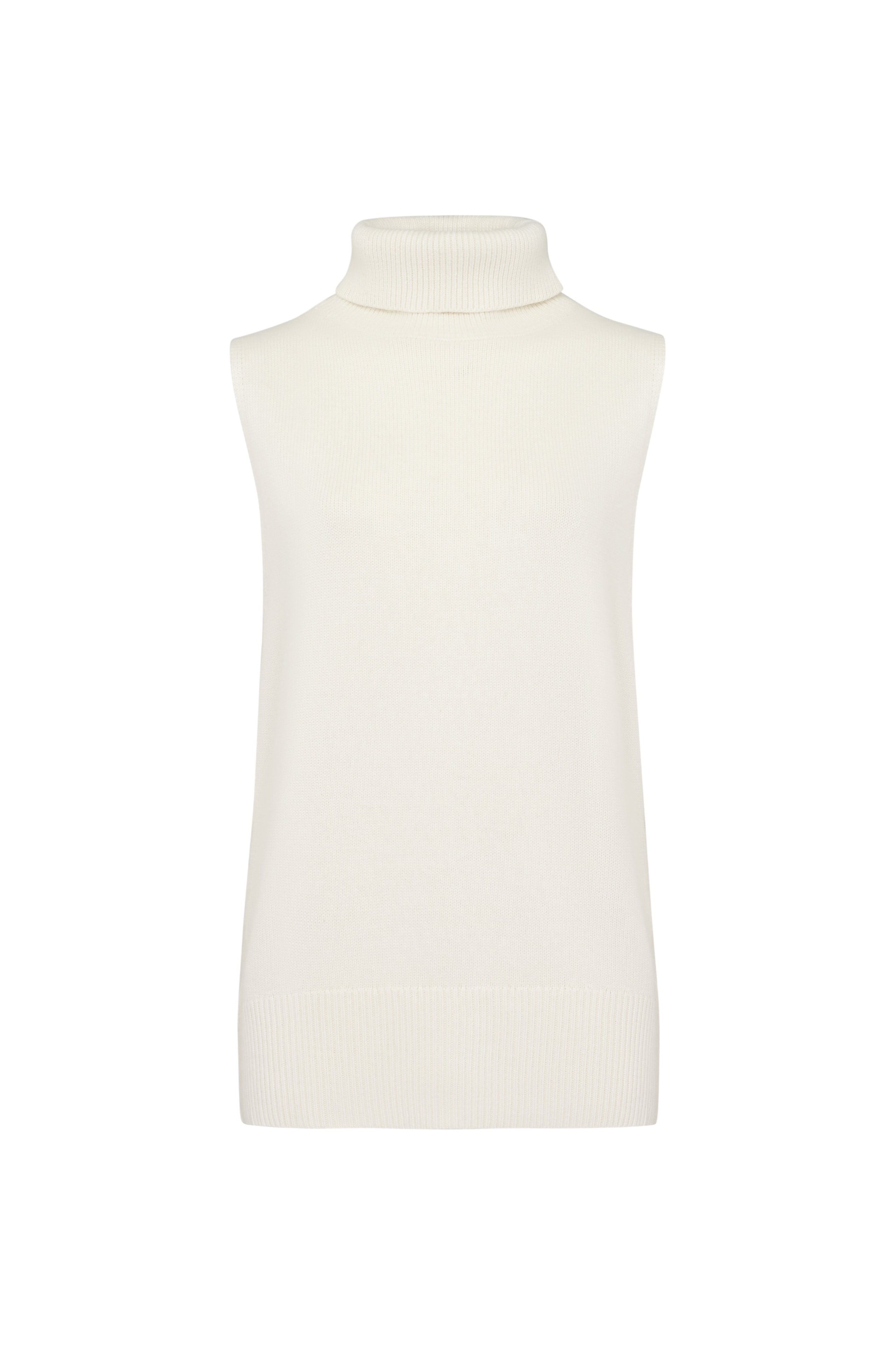 Wool and cashmere jumper, White — photo 6