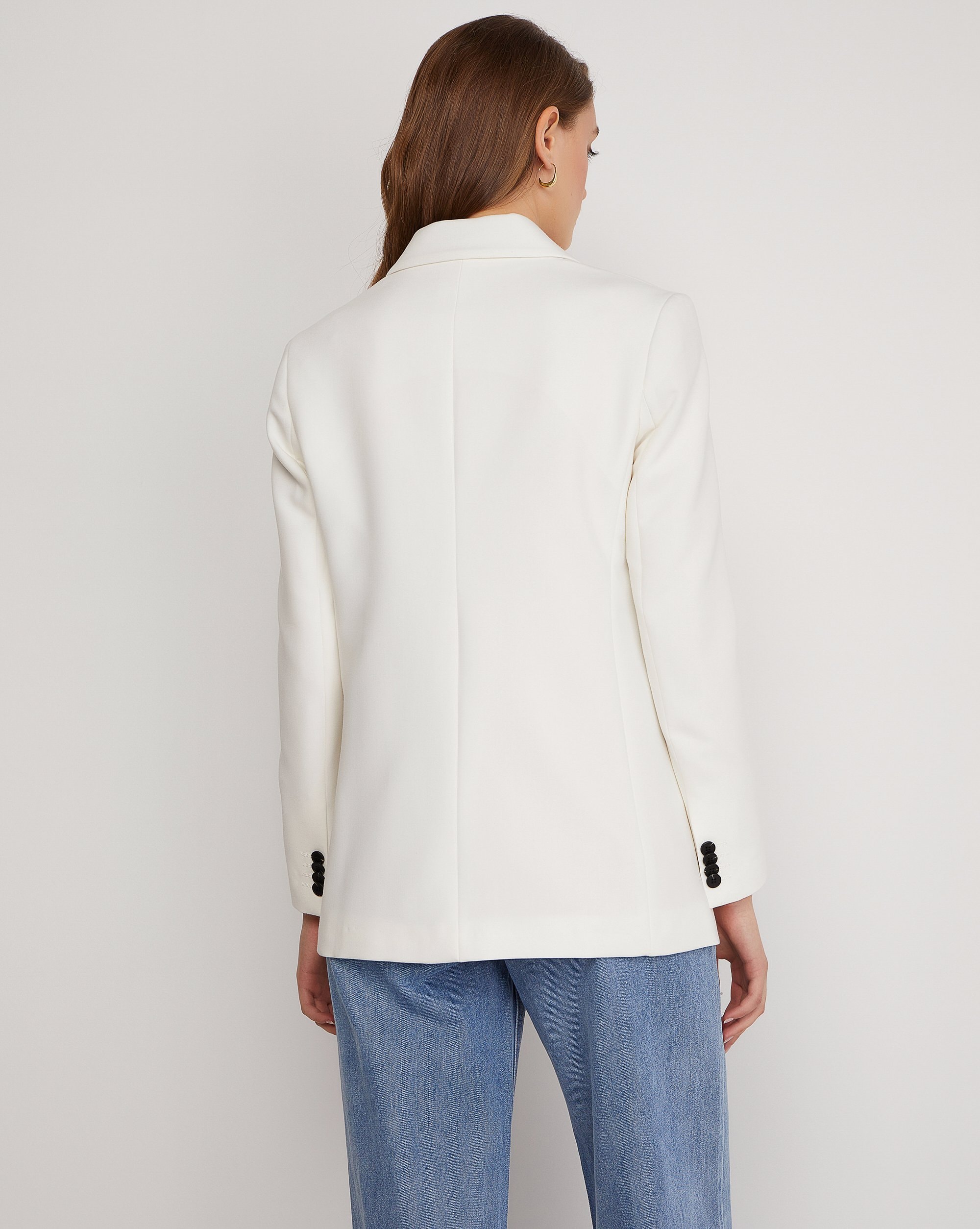 White blazer, White — photo 3