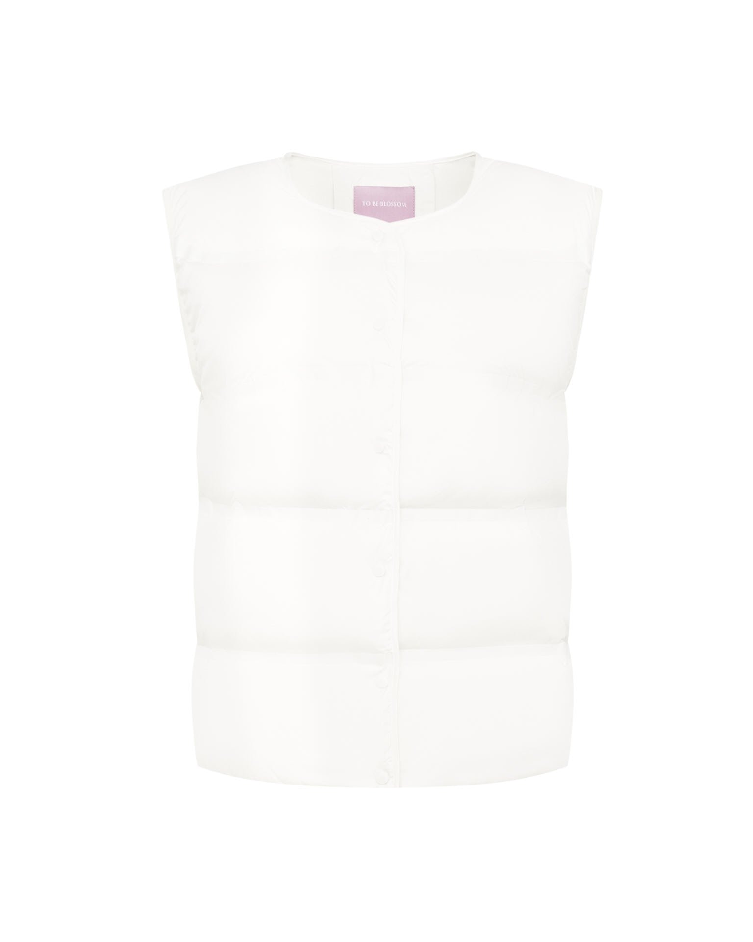 Rivet vest, White — photo 11