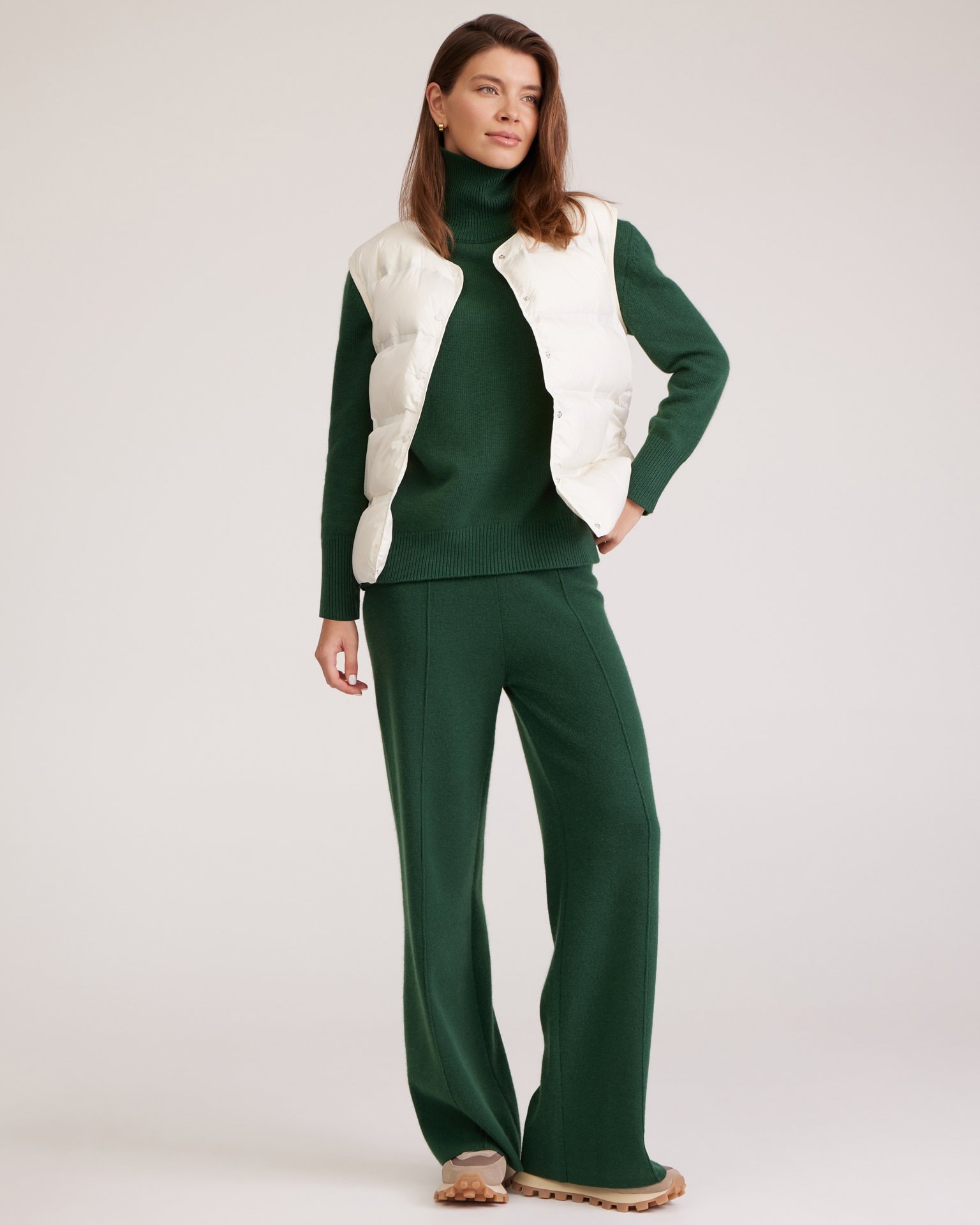 Rivet vest, White — photo 2