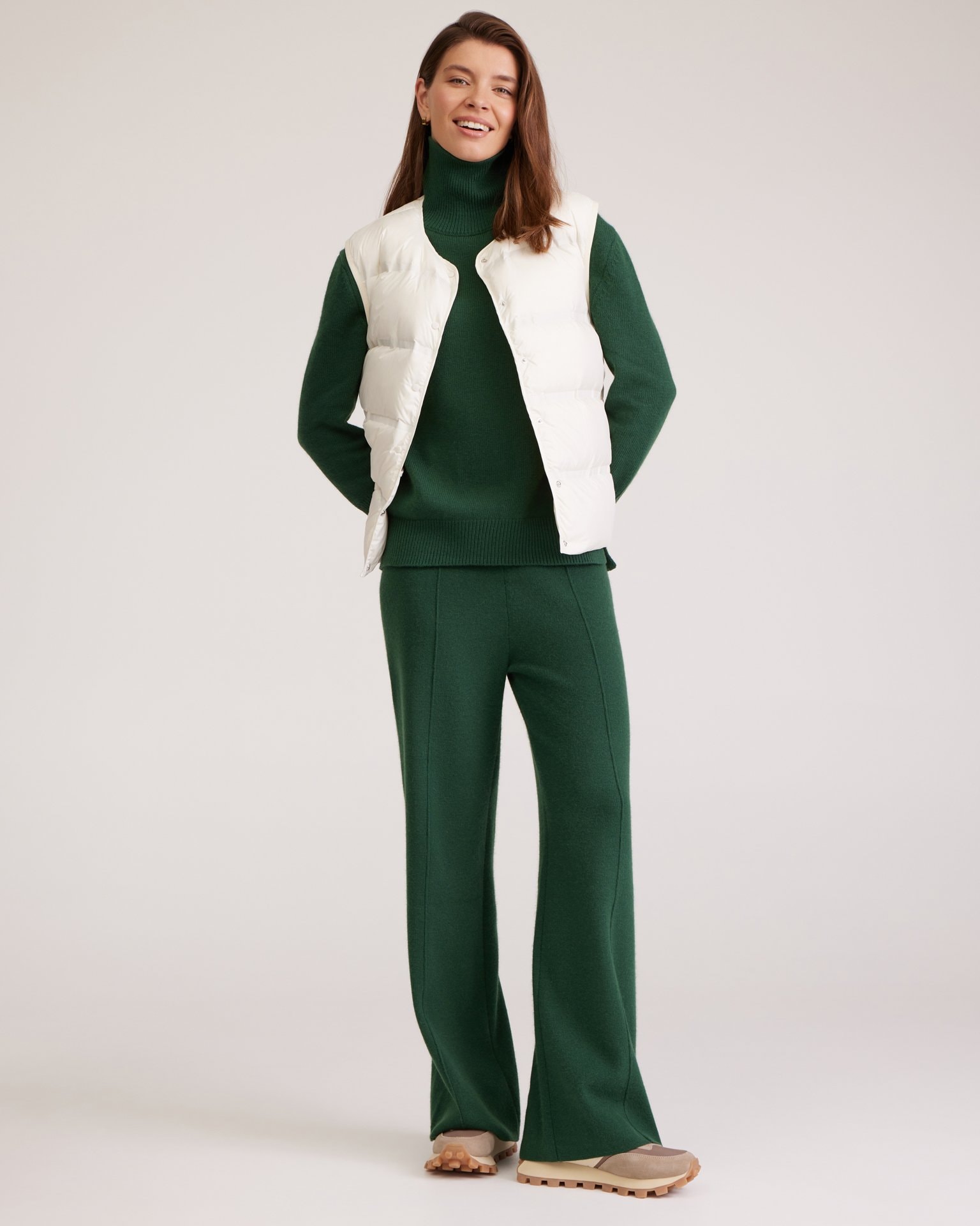 Rivet vest, White — photo 4