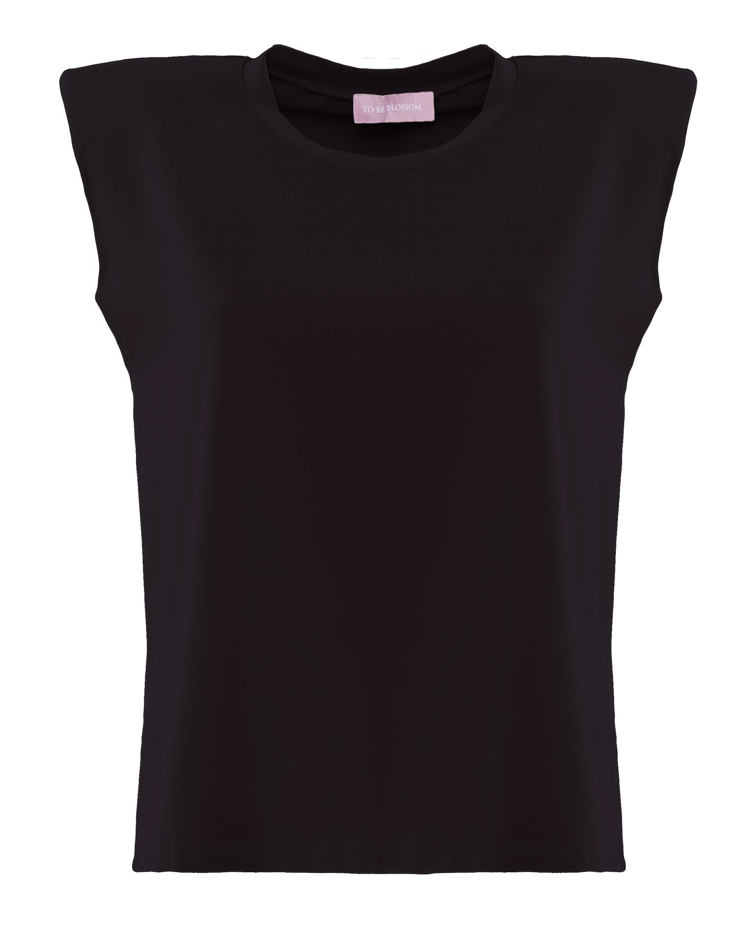 Sleeveless top, Black — photo 6