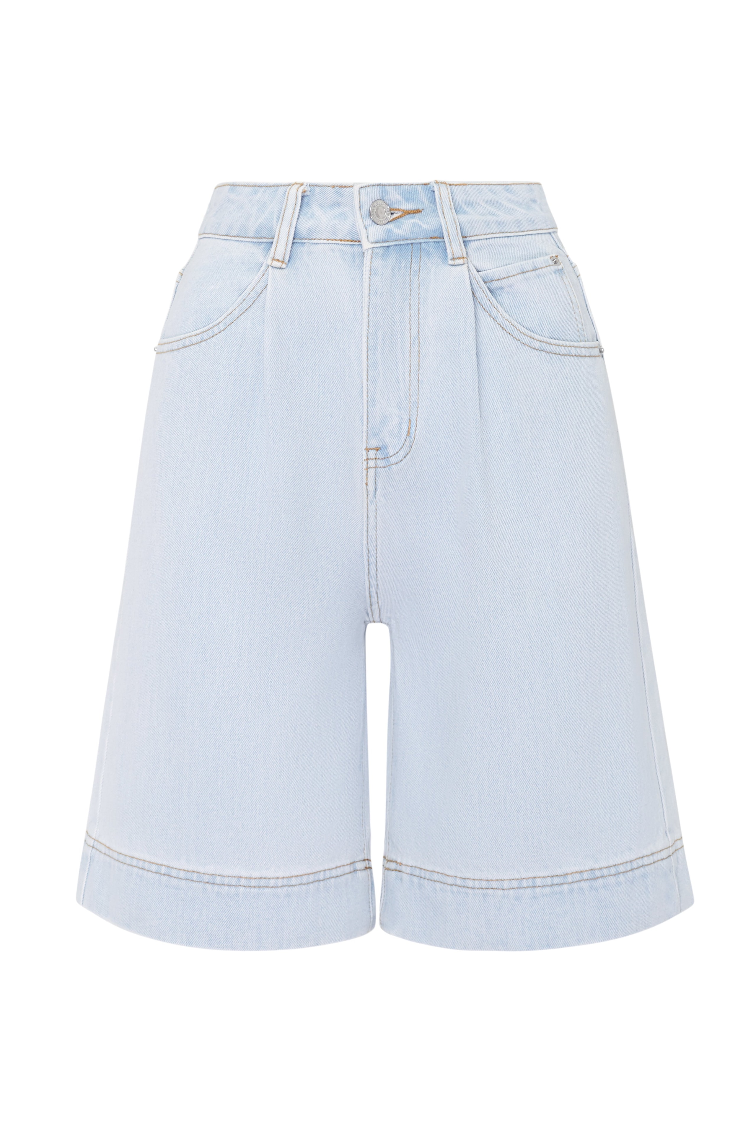 Shorts with pockets, Light Blue — photo 7
