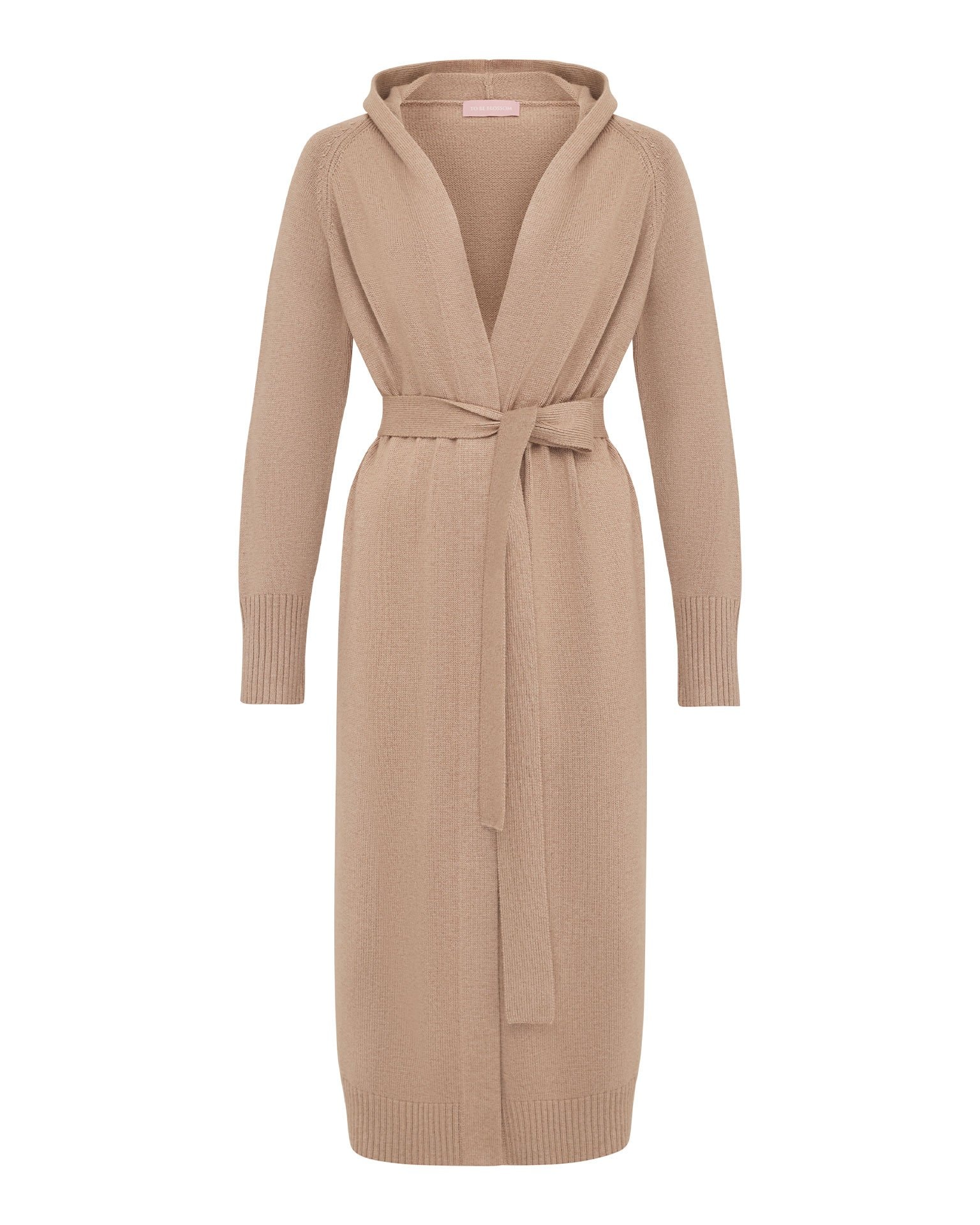 Elongated cardigan, Brown — photo 10
